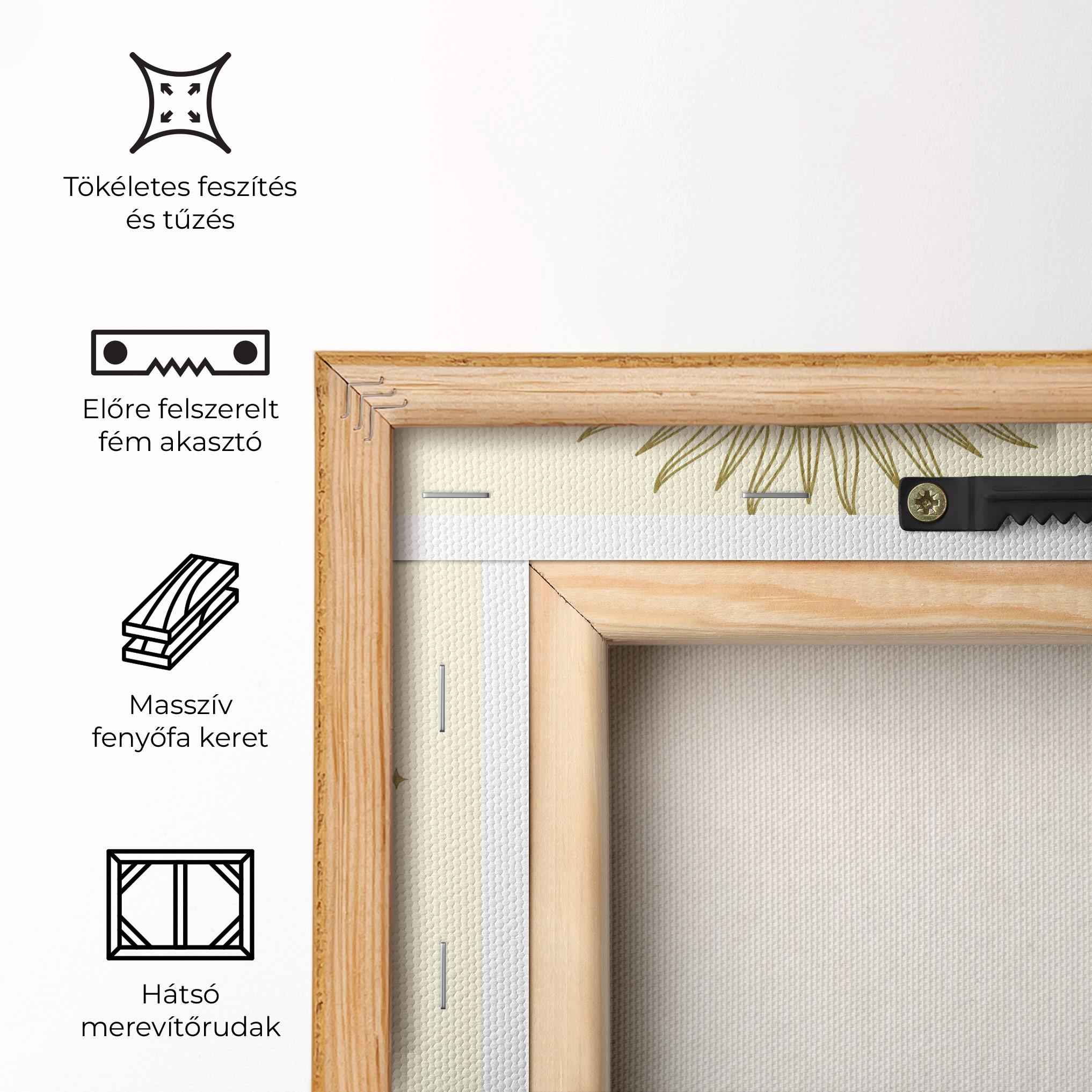 Vászonkép Dhanurasana mockup 5