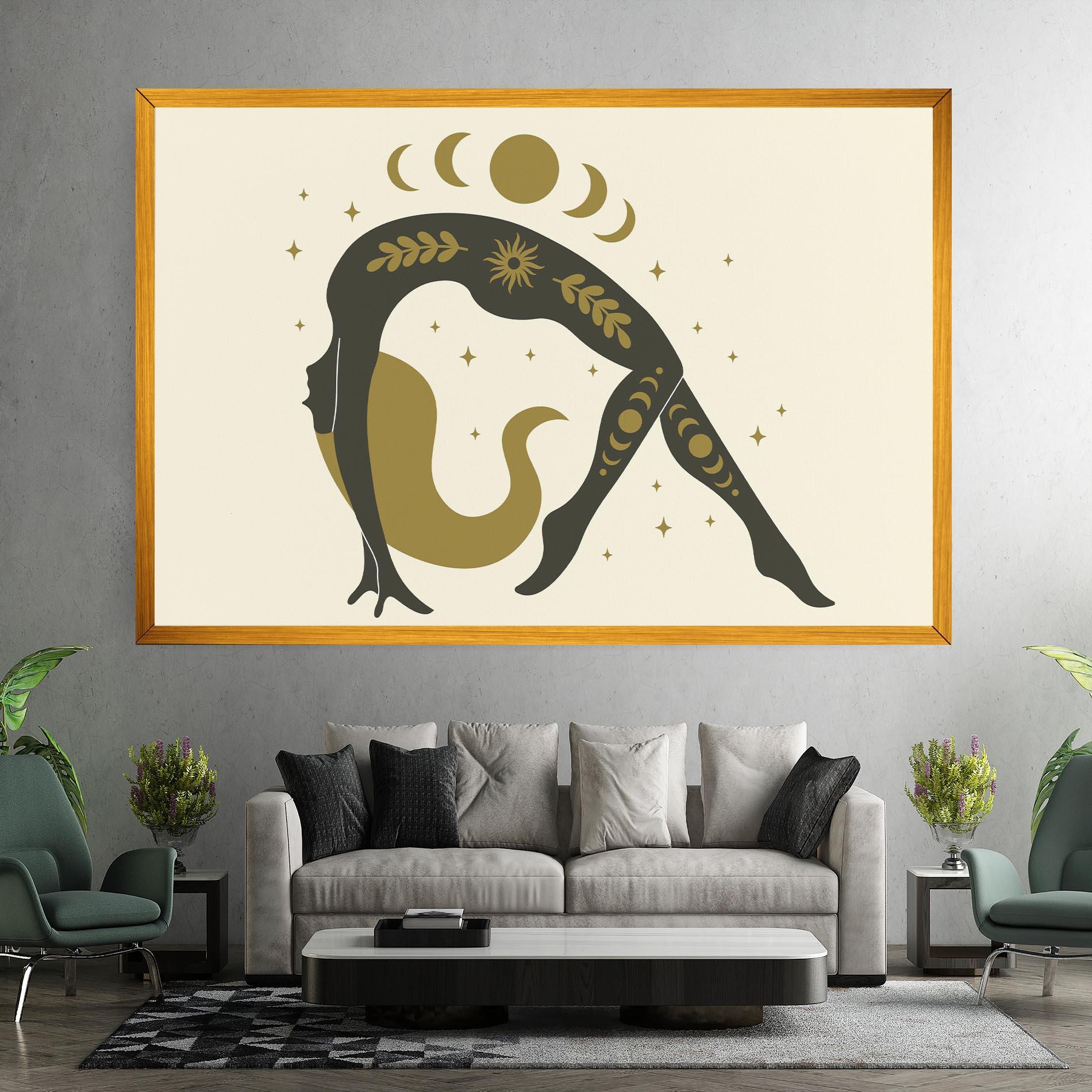 Vászonkép Chamatkarasana mockup 7