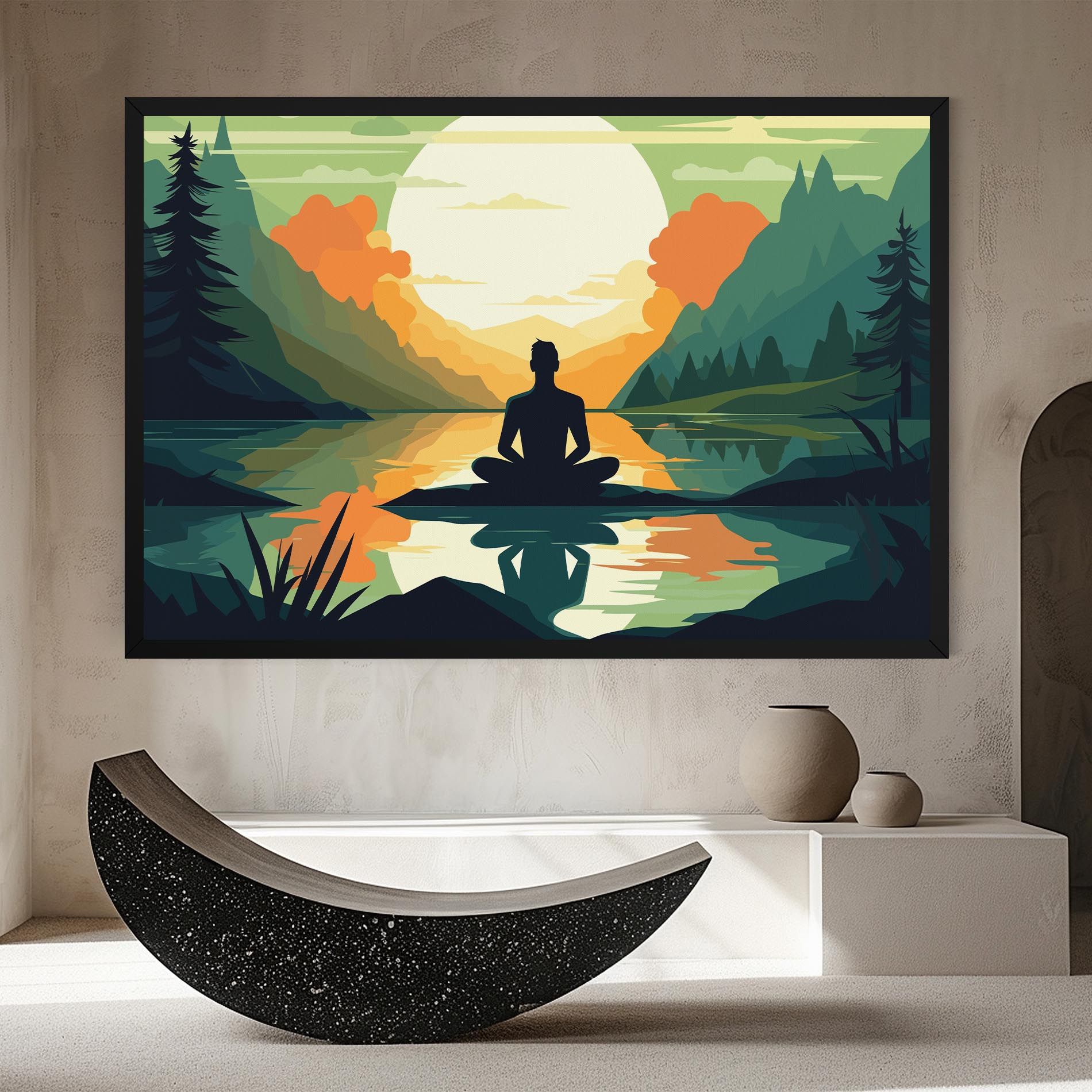 Forest Yoga mockup 8