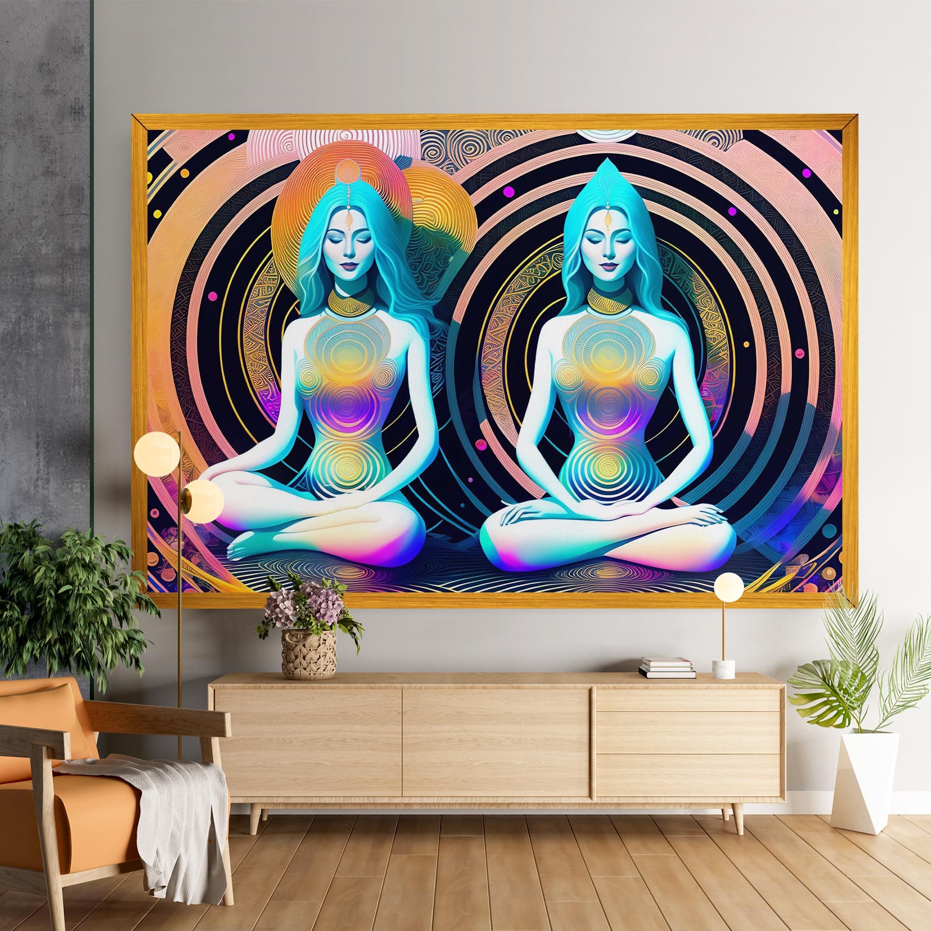 Clolorful Illustrations mockup 9