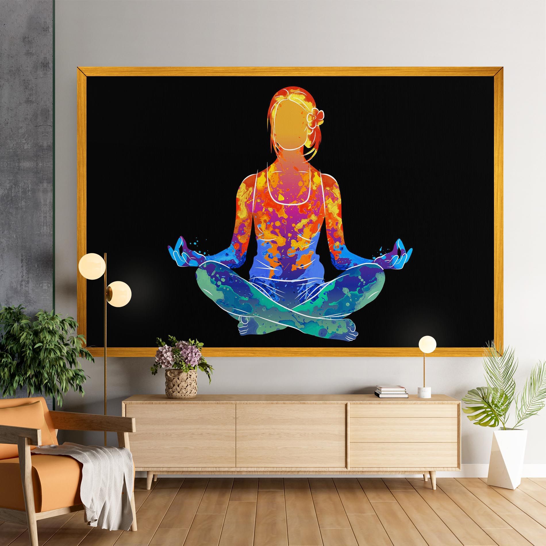 Colorful Meditation mockup 9
