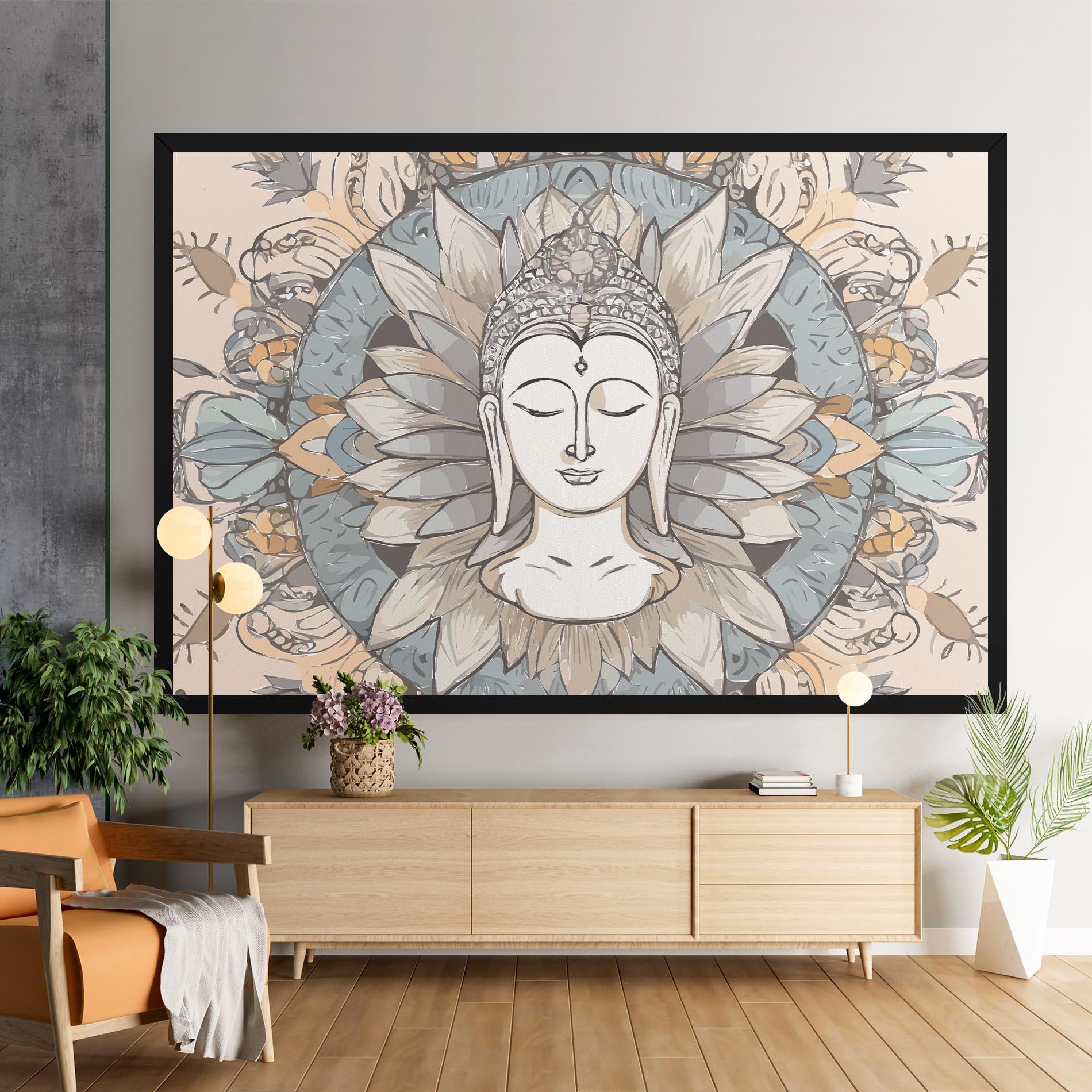 Vászonkép Boho Element mockup 9