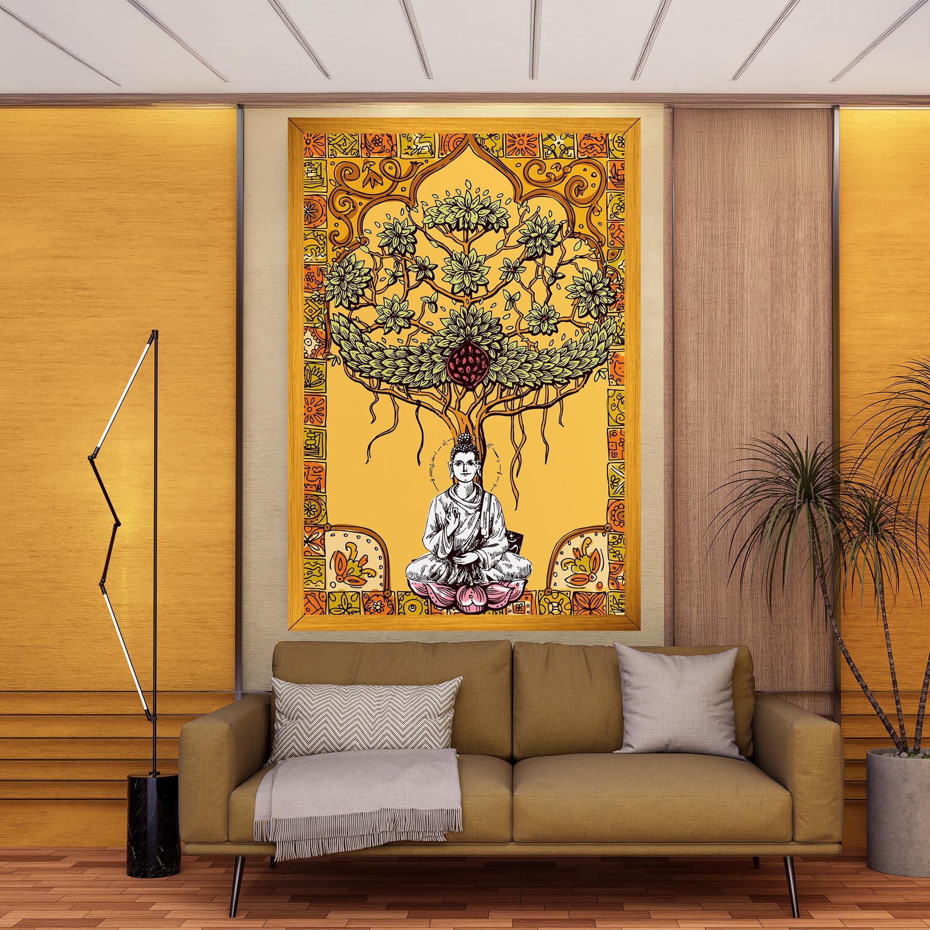 Vászonkép Meditation Three mockup 9