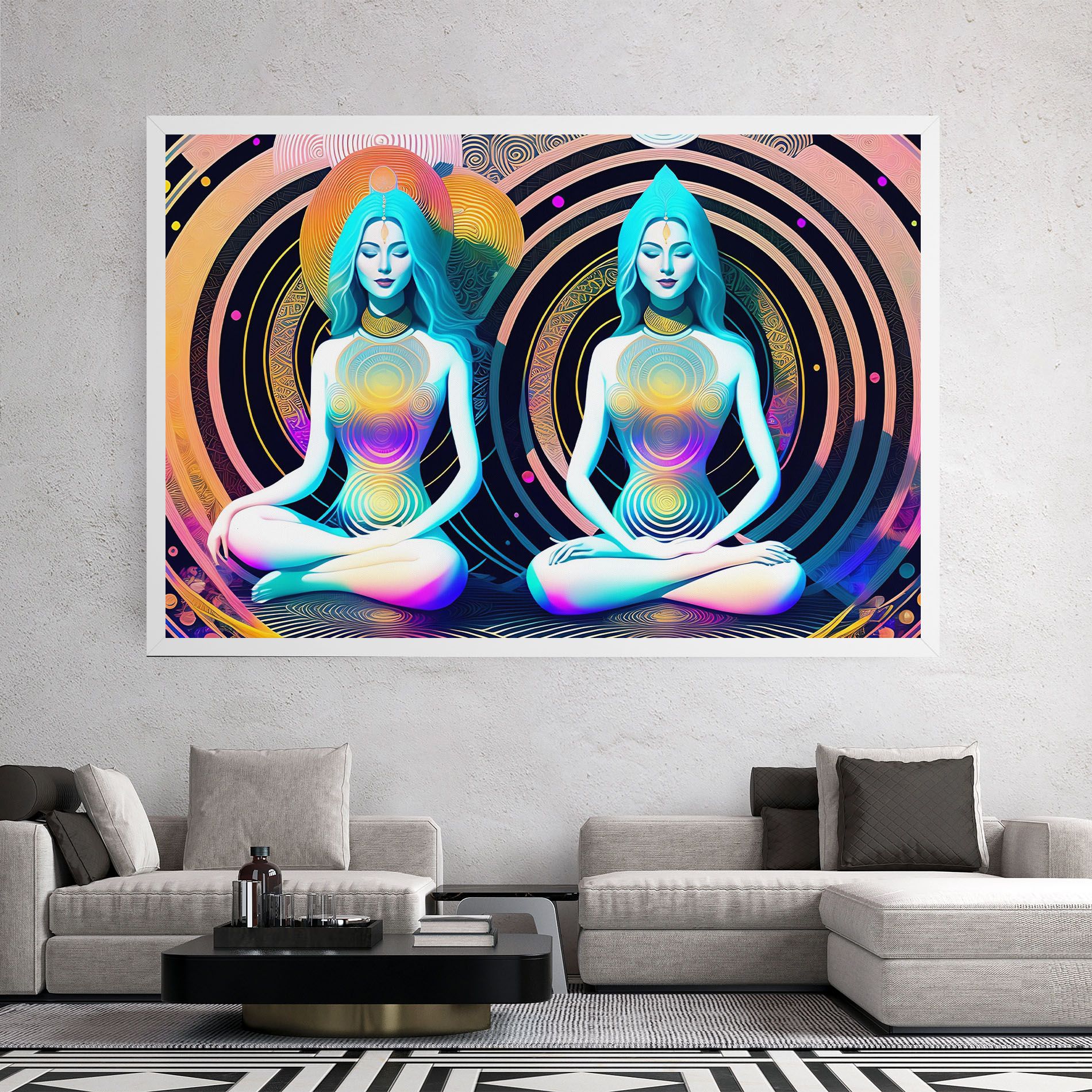 Clolorful Illustrations mockup 2