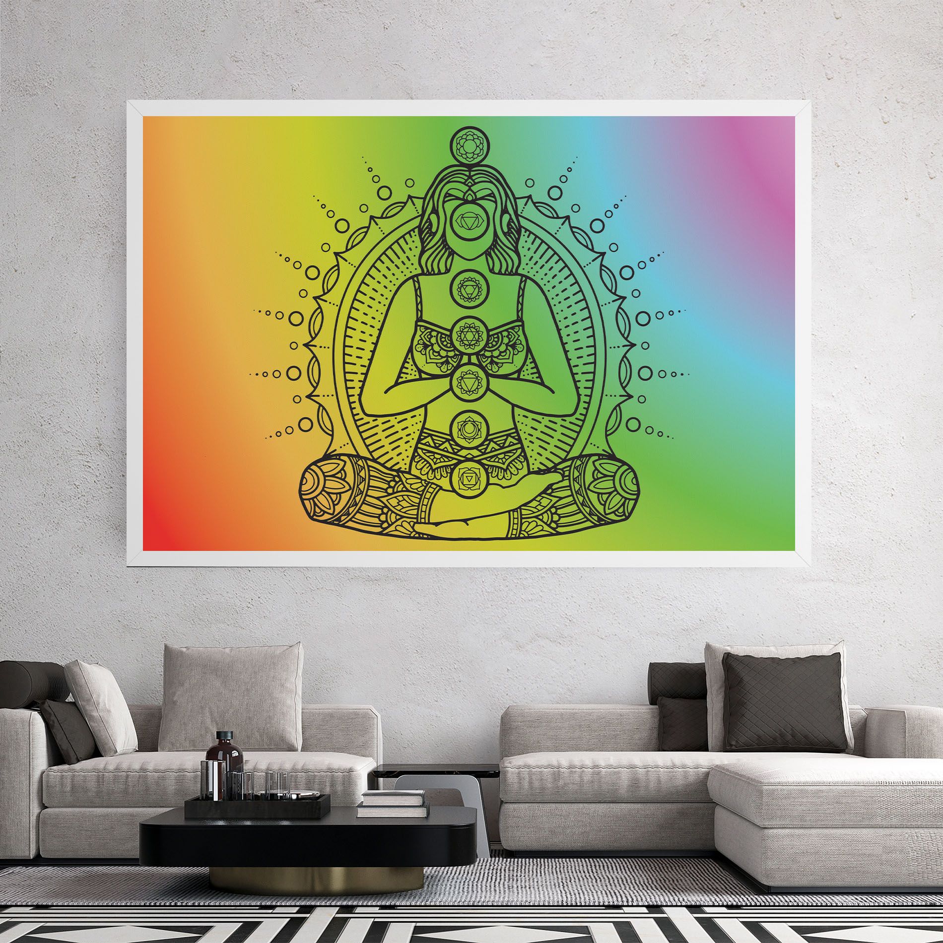 Girl Meditation mockup 2