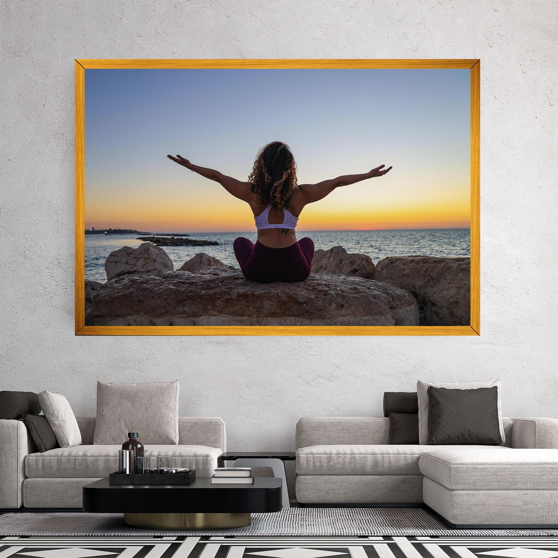 Vászonkép Calm Asana mockup 2