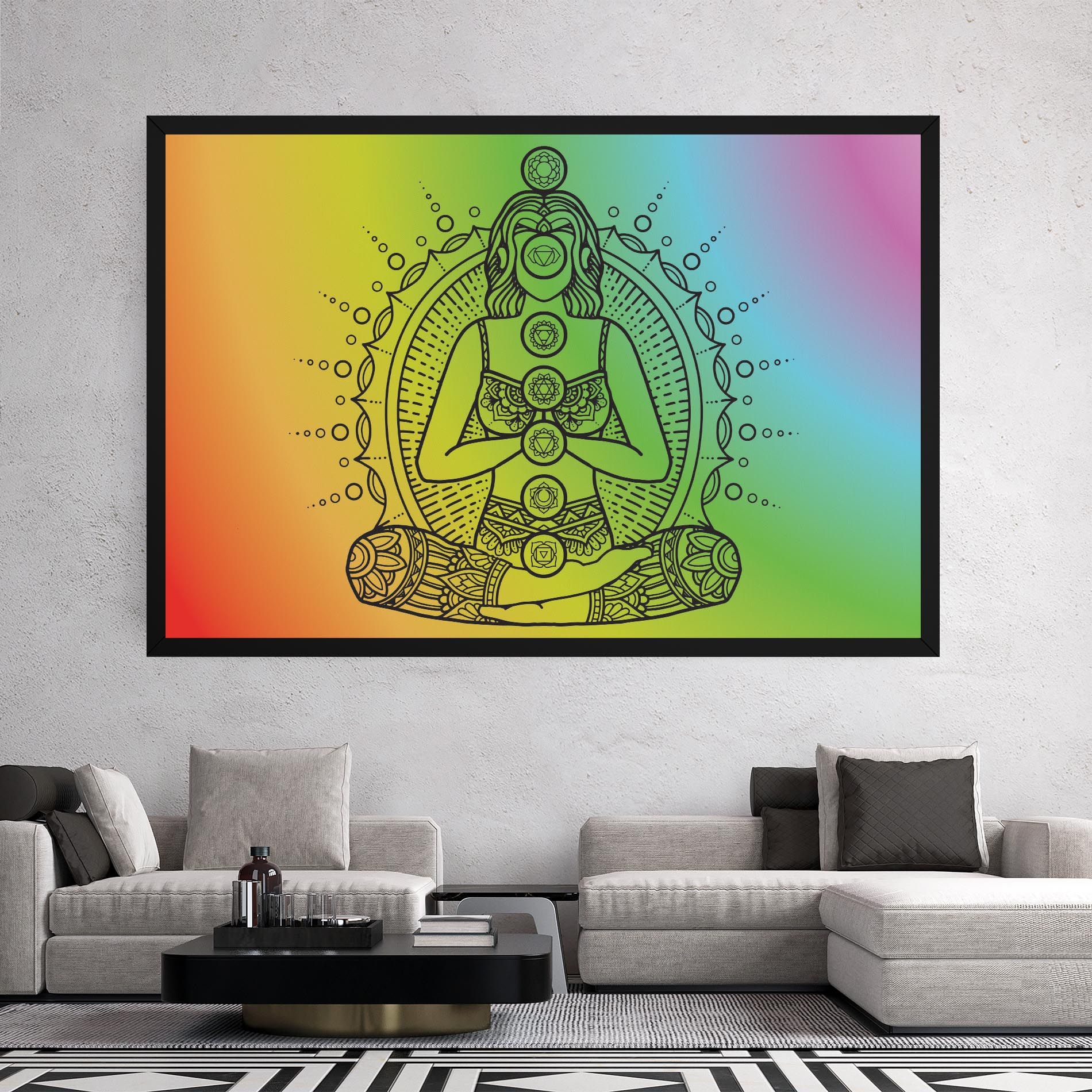 Girl Meditation mockup 2