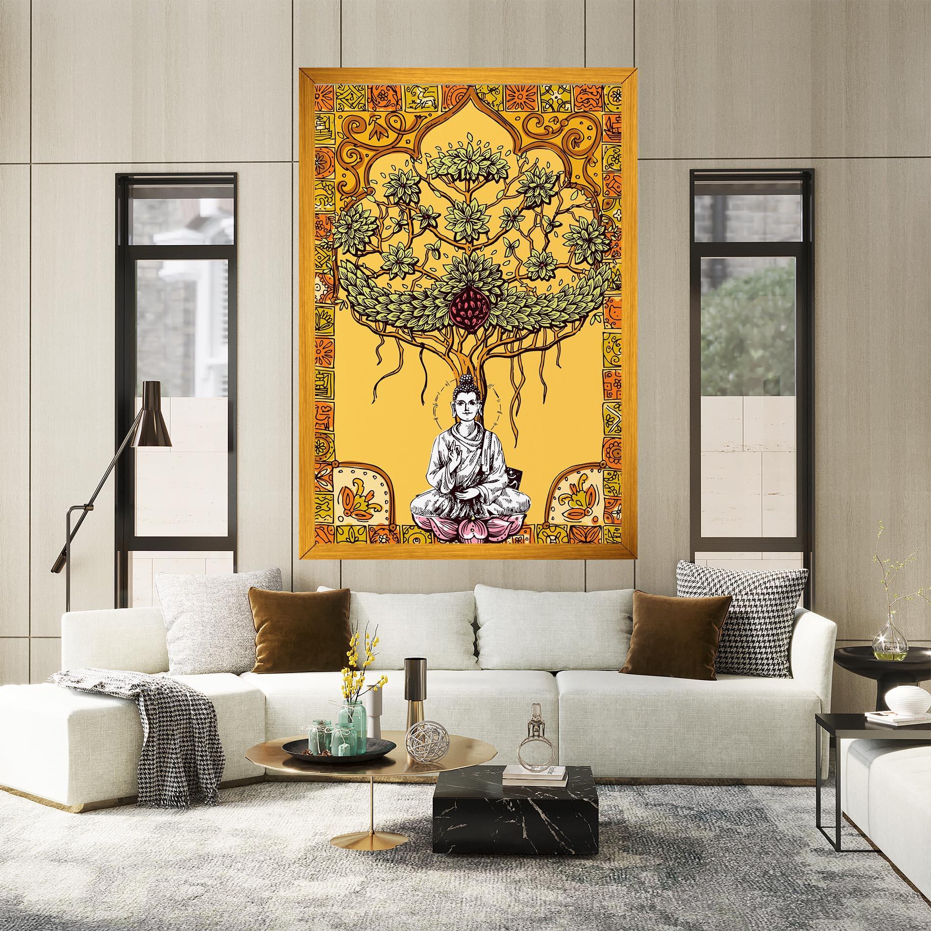 Vászonkép Meditation Three mockup 2