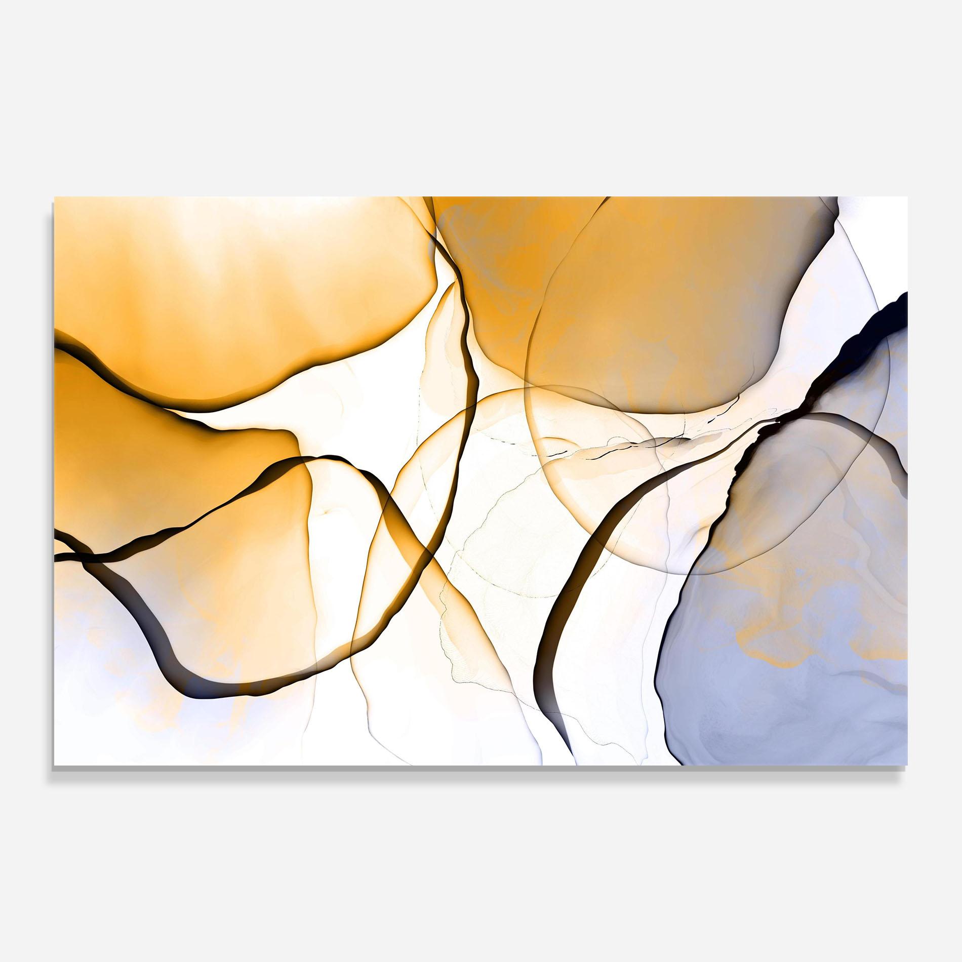 Üvegkép Abstract Alcohol Ink mockup 0