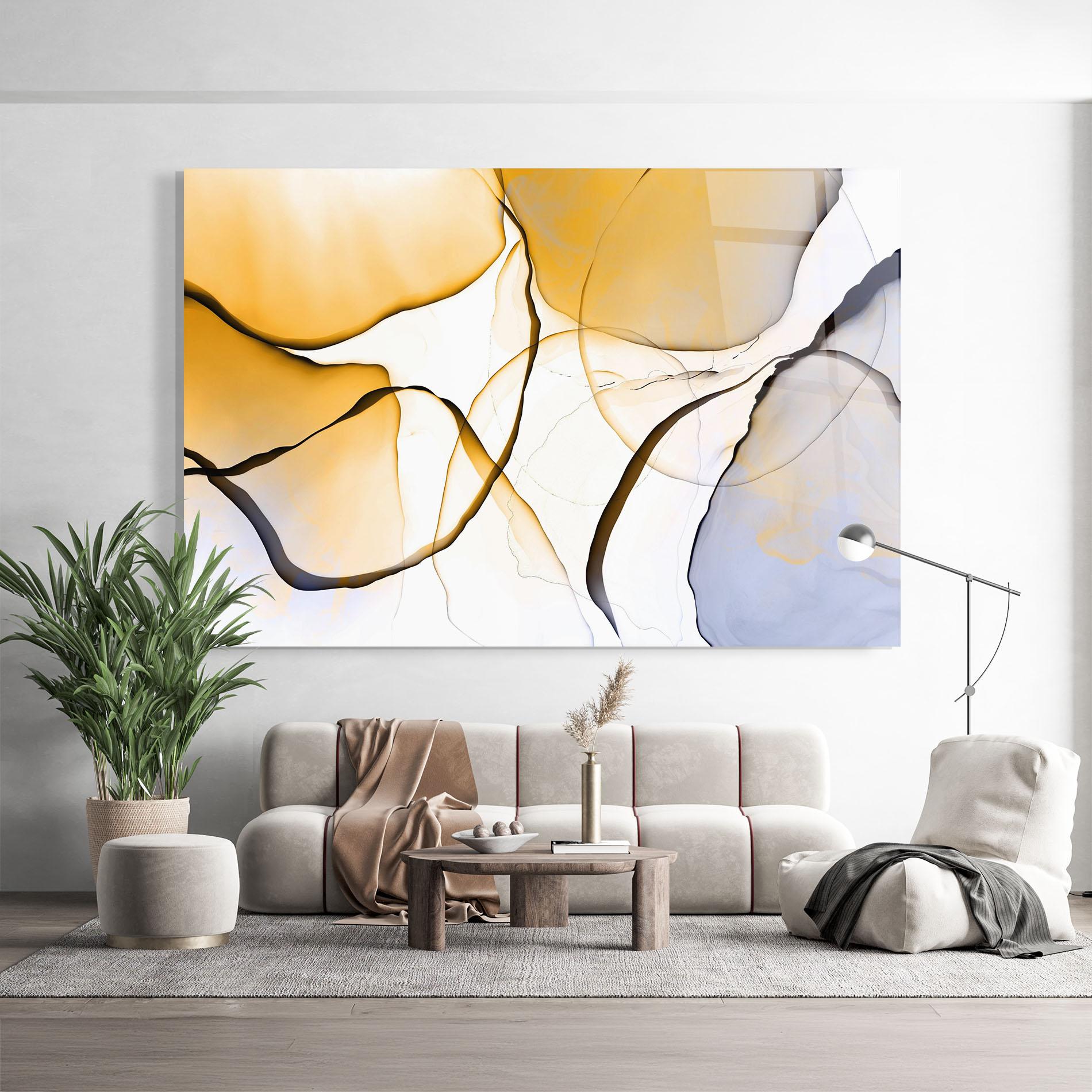 Üvegkép Abstract Alcohol Ink mockup 9