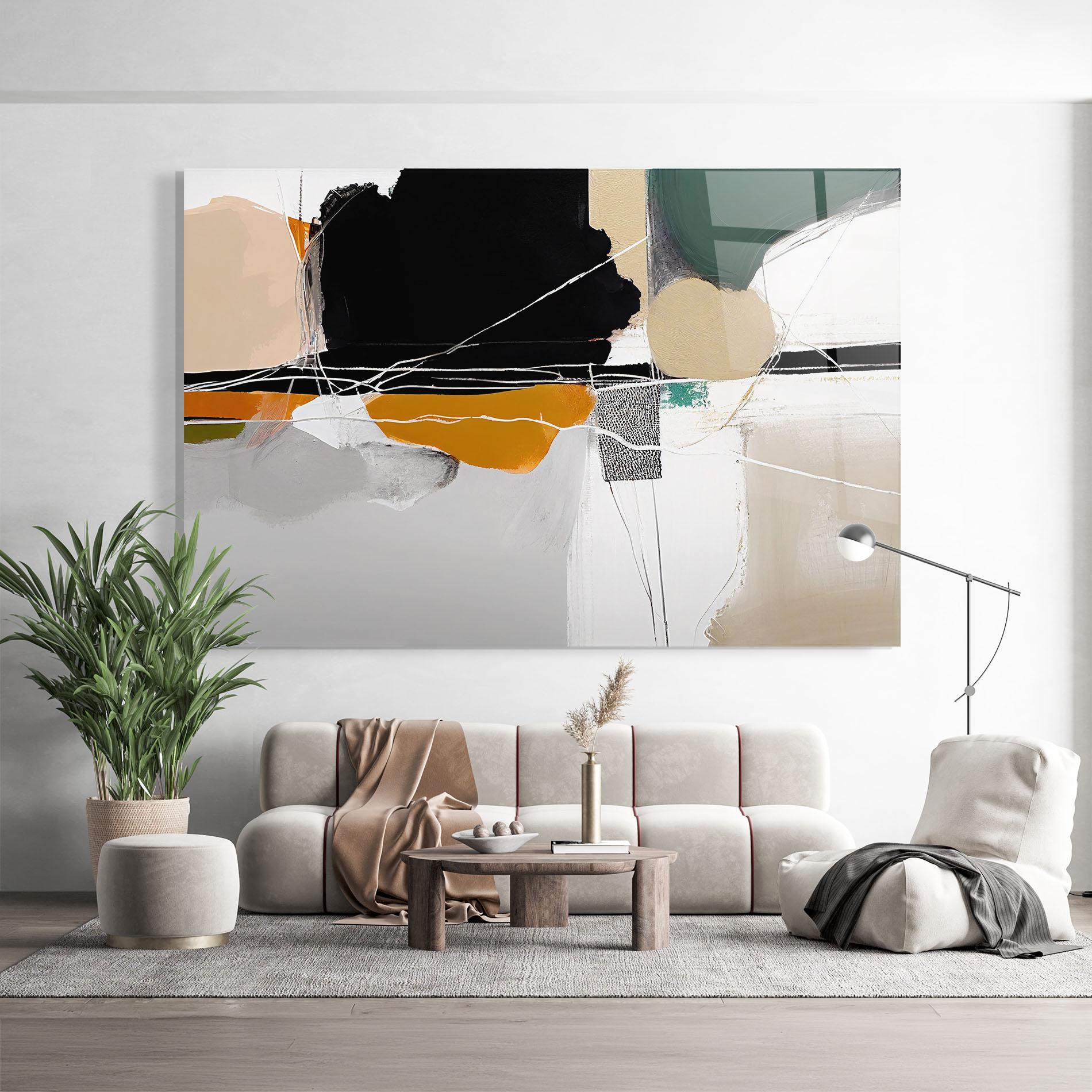 Üvegkép Abstract Ornament Prints mockup 9