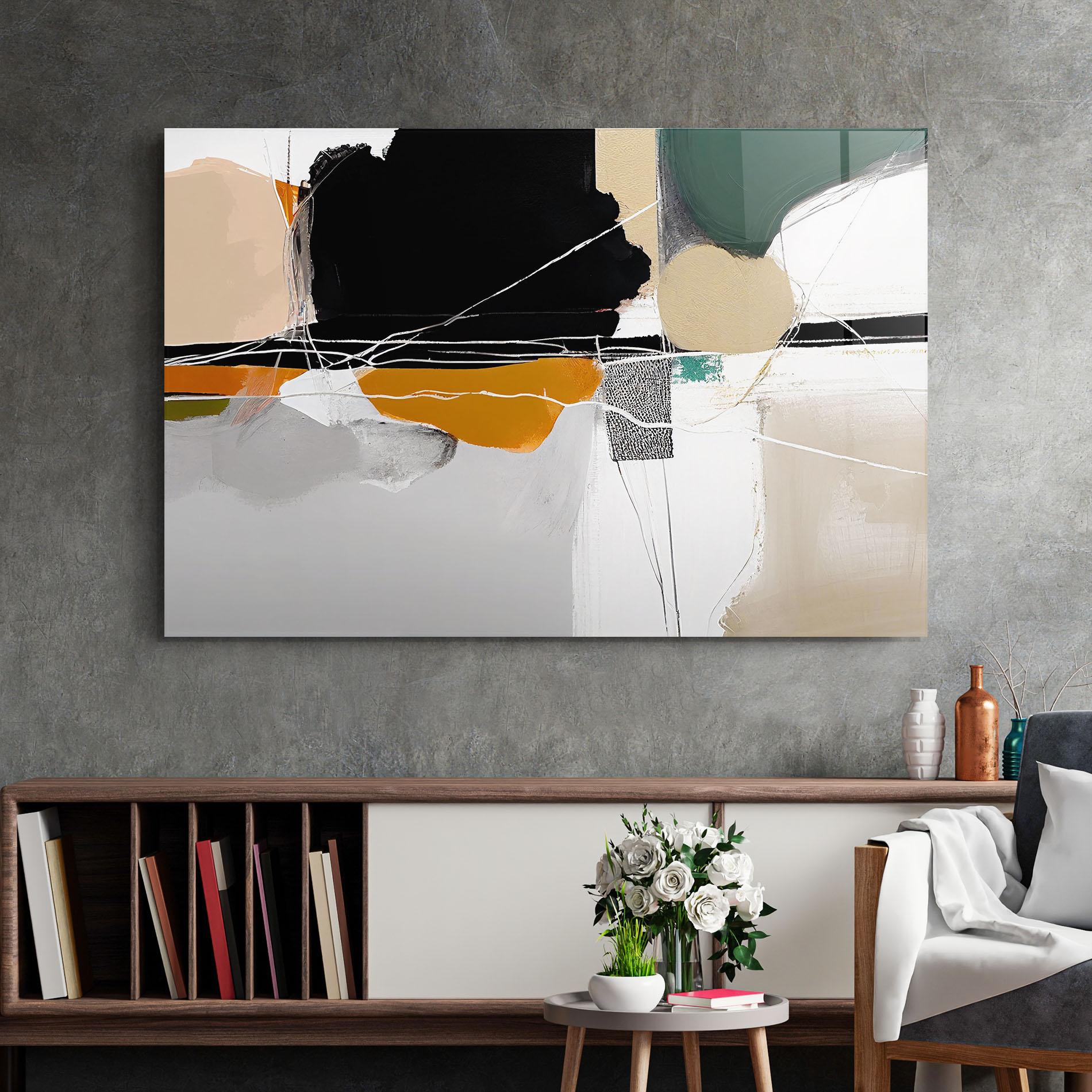 Üvegkép Abstract Ornament Prints mockup 2