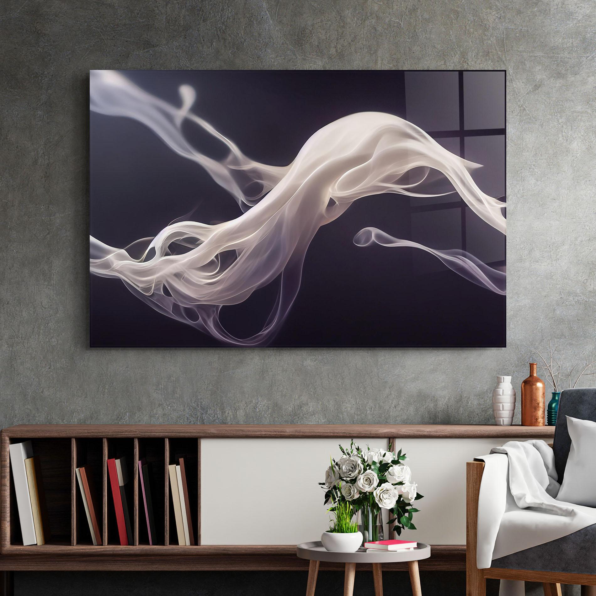 Üvegkép Grey Smoke mockup 2