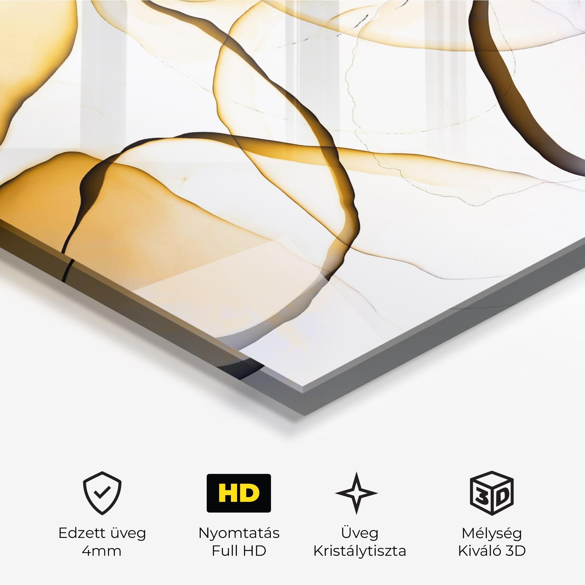 Üvegkép Abstract Alcohol Ink mockup 3