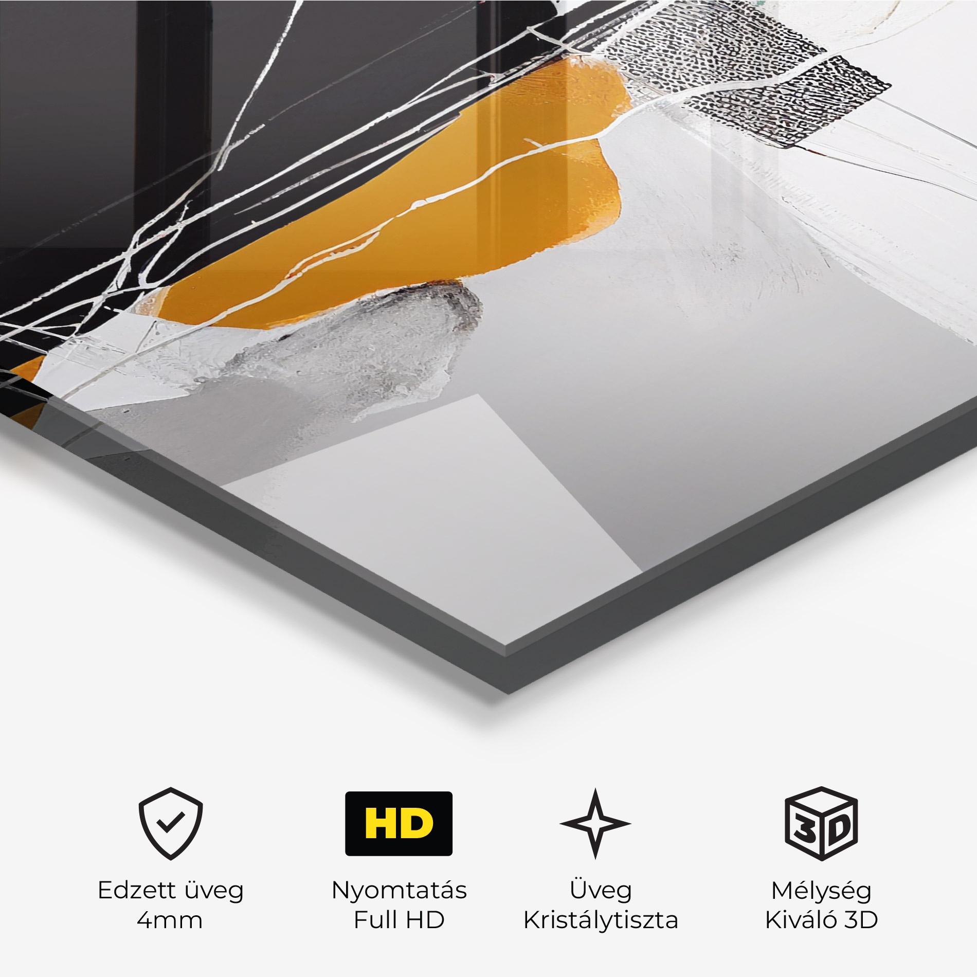 Üvegkép Abstract Ornament Prints mockup 3