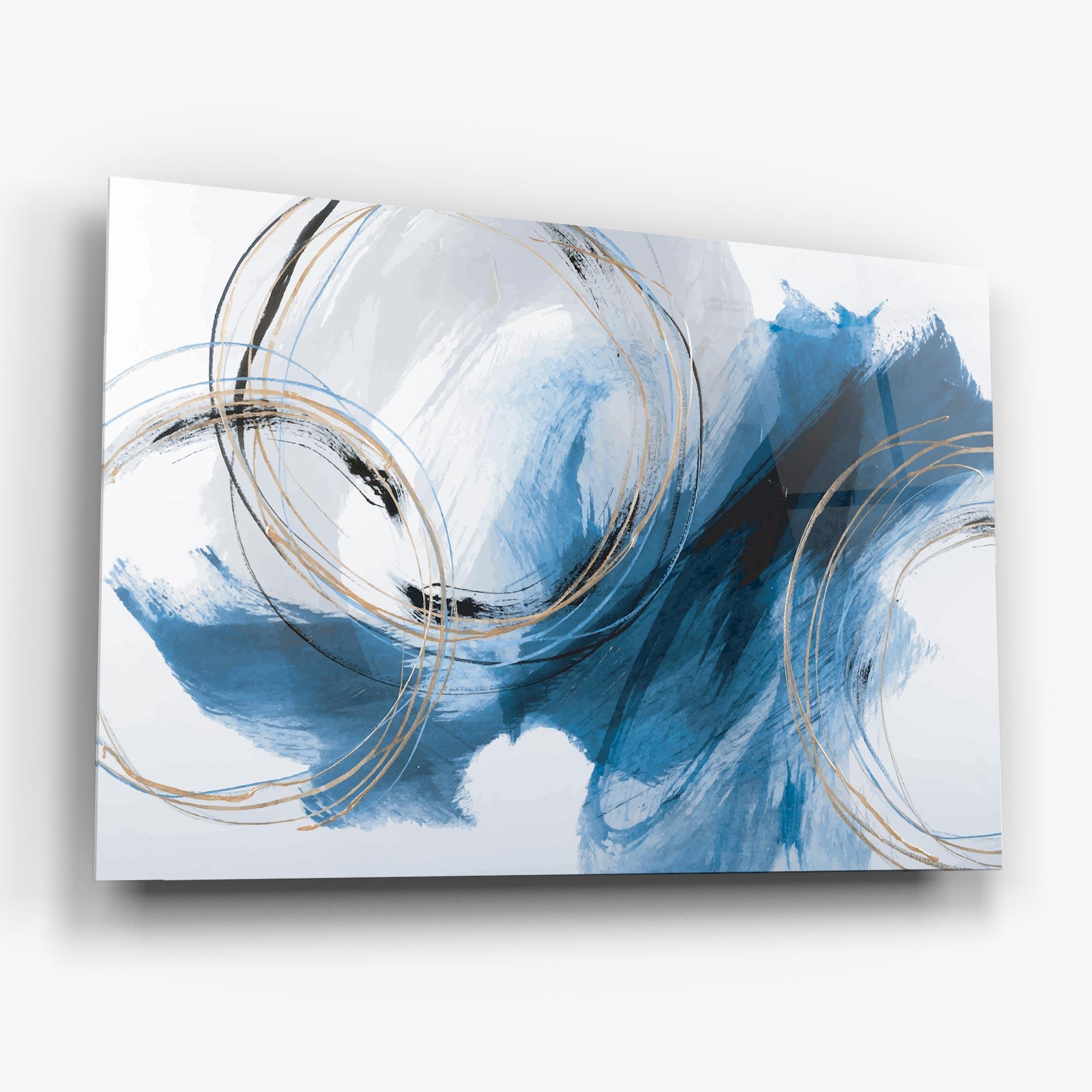 Üvegkép Beautiful Abstract Painting mockup 6