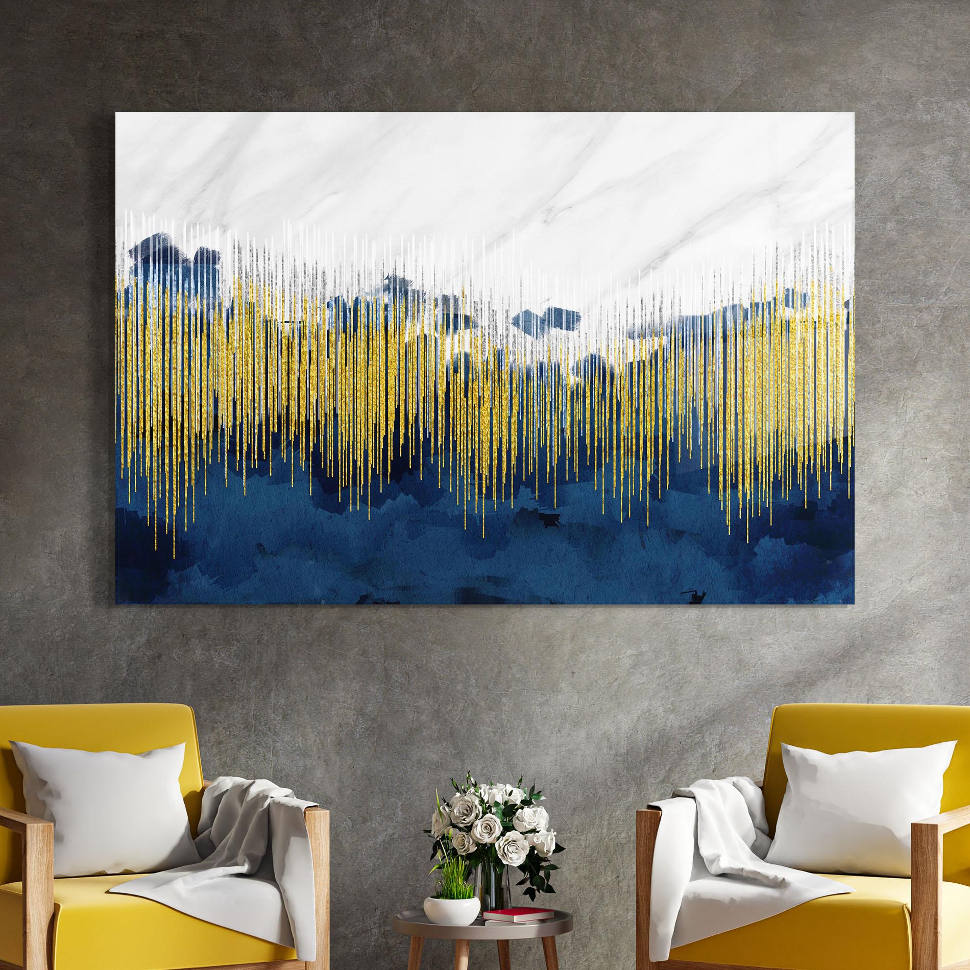 Üvegkép Abstract Marble Art mockup 4