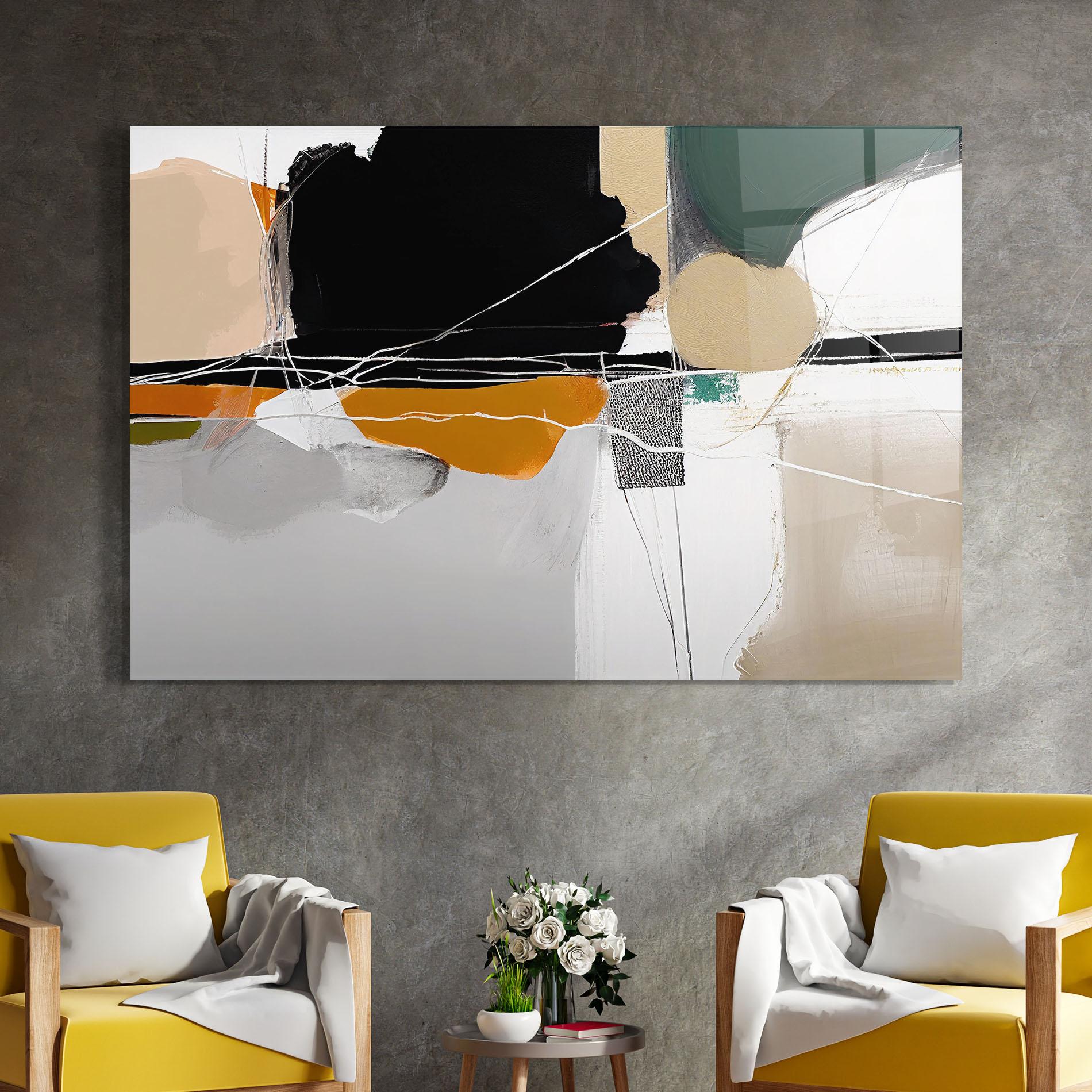 Üvegkép Abstract Ornament Prints mockup 4