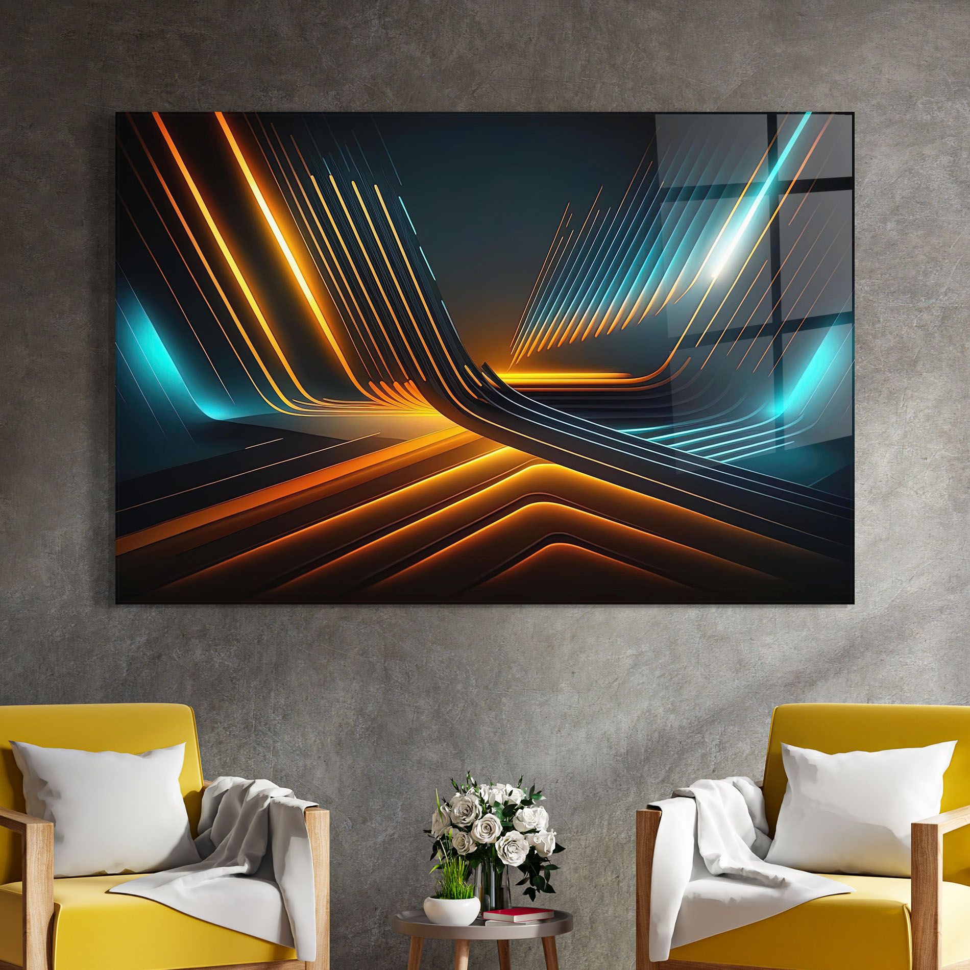 Futuristic Background mockup 4