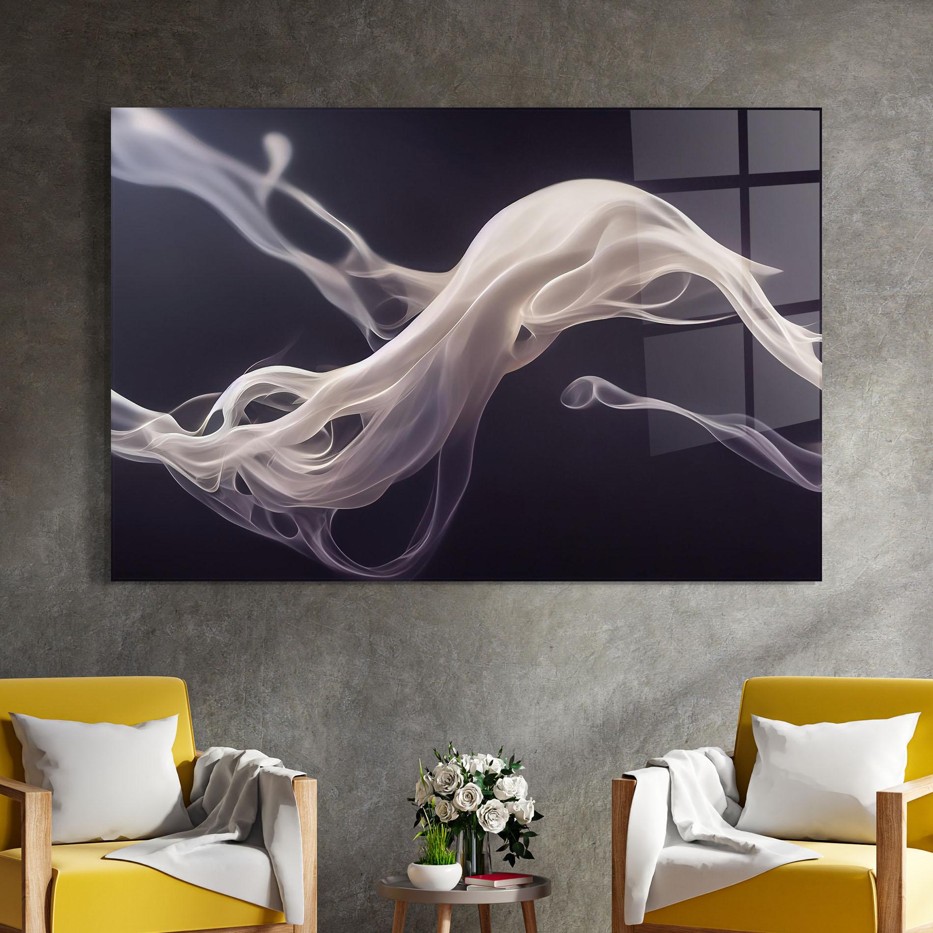 Üvegkép Grey Smoke mockup 4