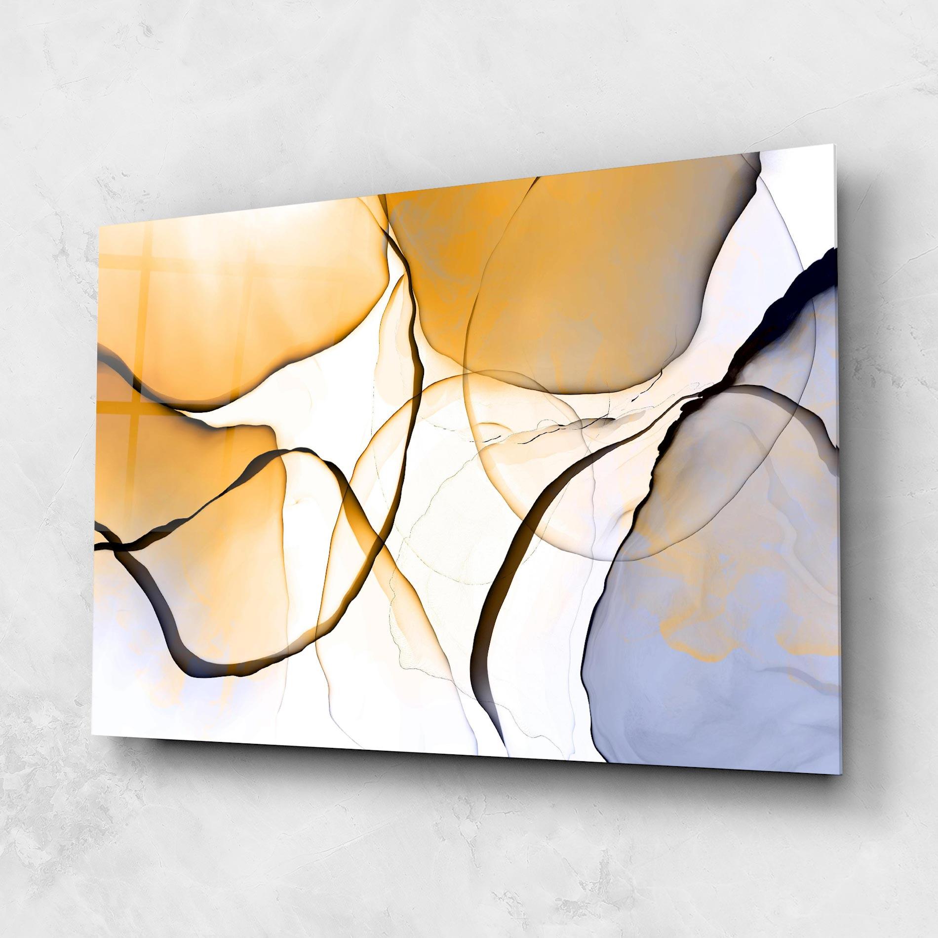 Üvegkép Abstract Alcohol Ink mockup 1