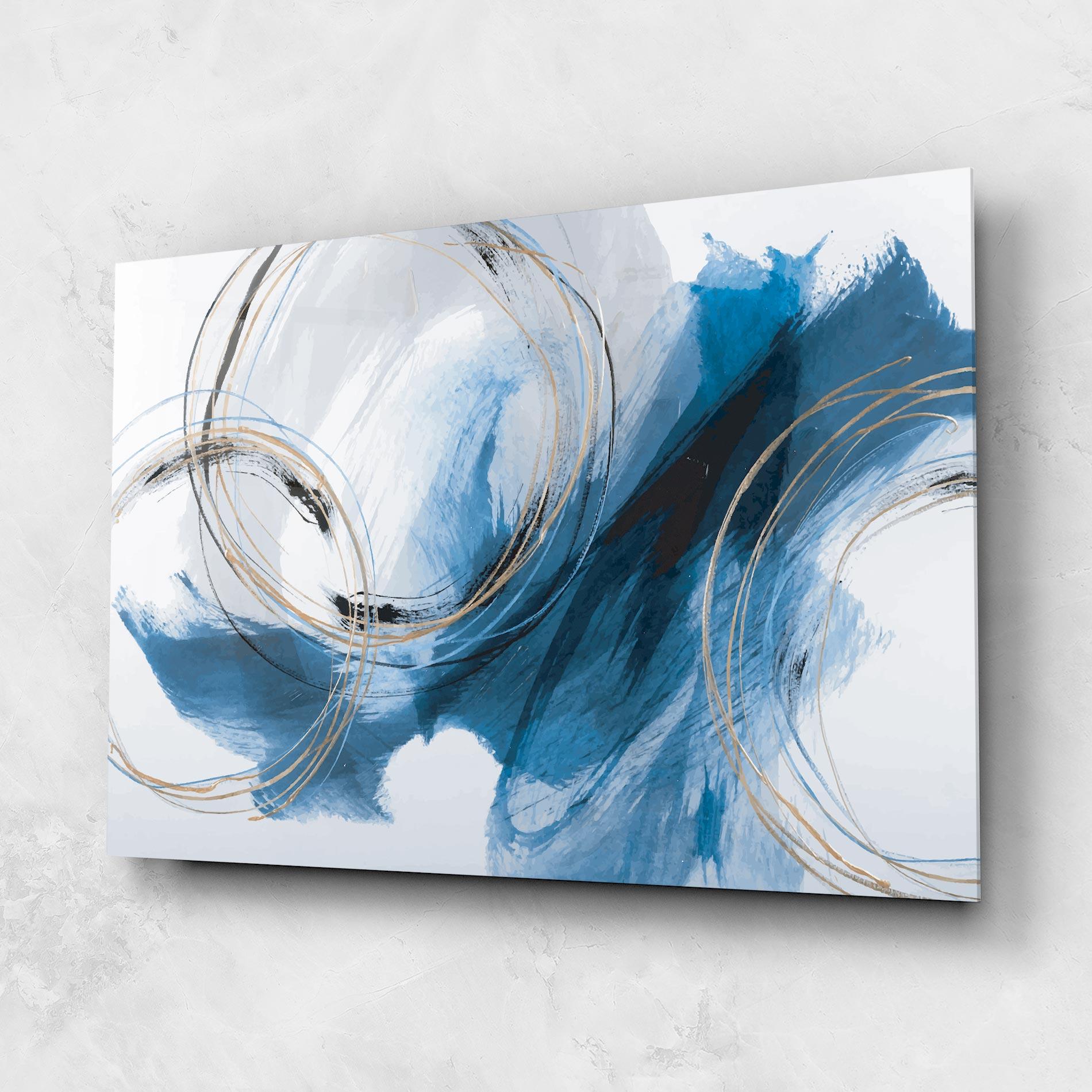 Üvegkép Beautiful Abstract Painting mockup 1