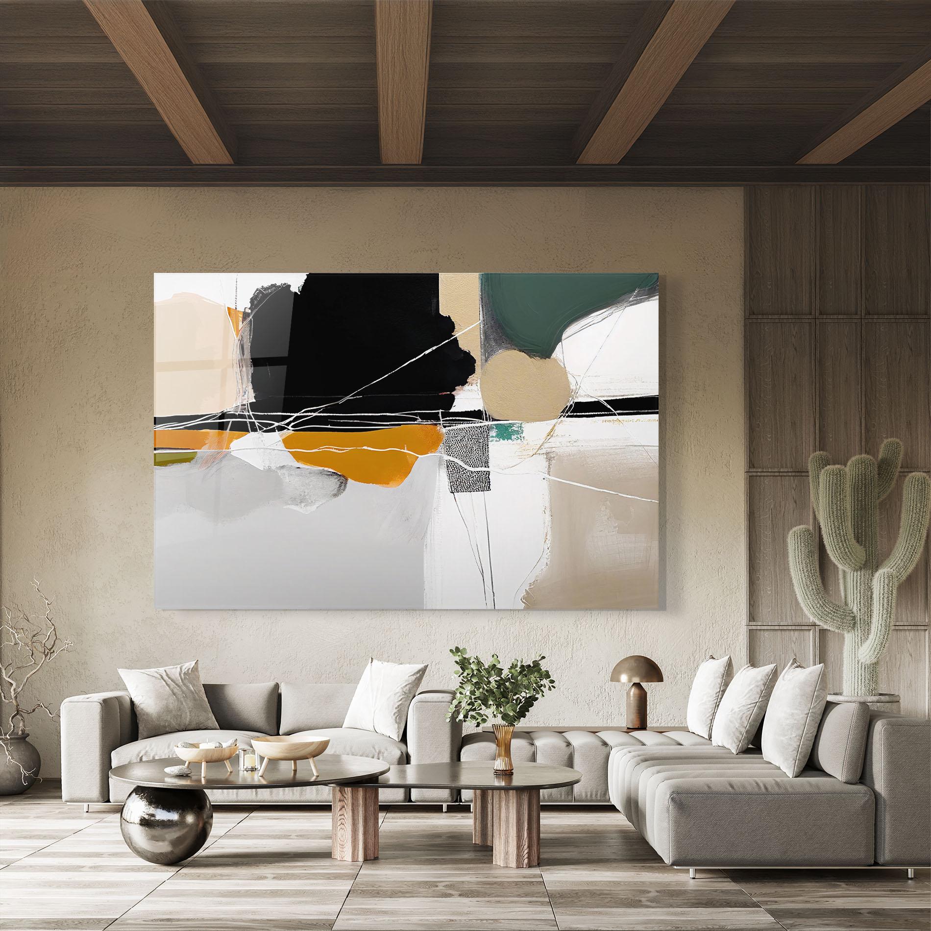 Üvegkép Abstract Ornament Prints mockup 8