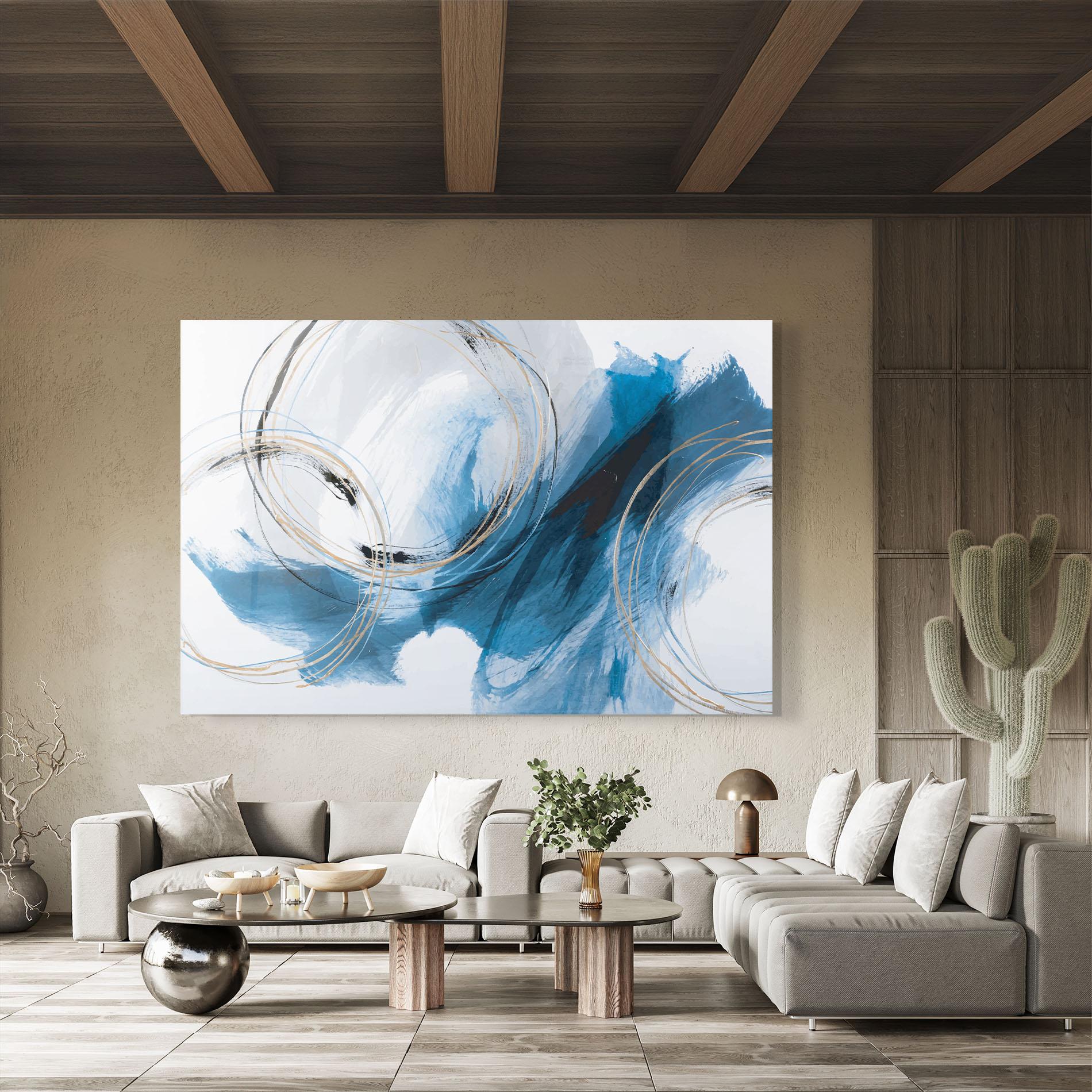 Üvegkép Beautiful Abstract Painting mockup 8