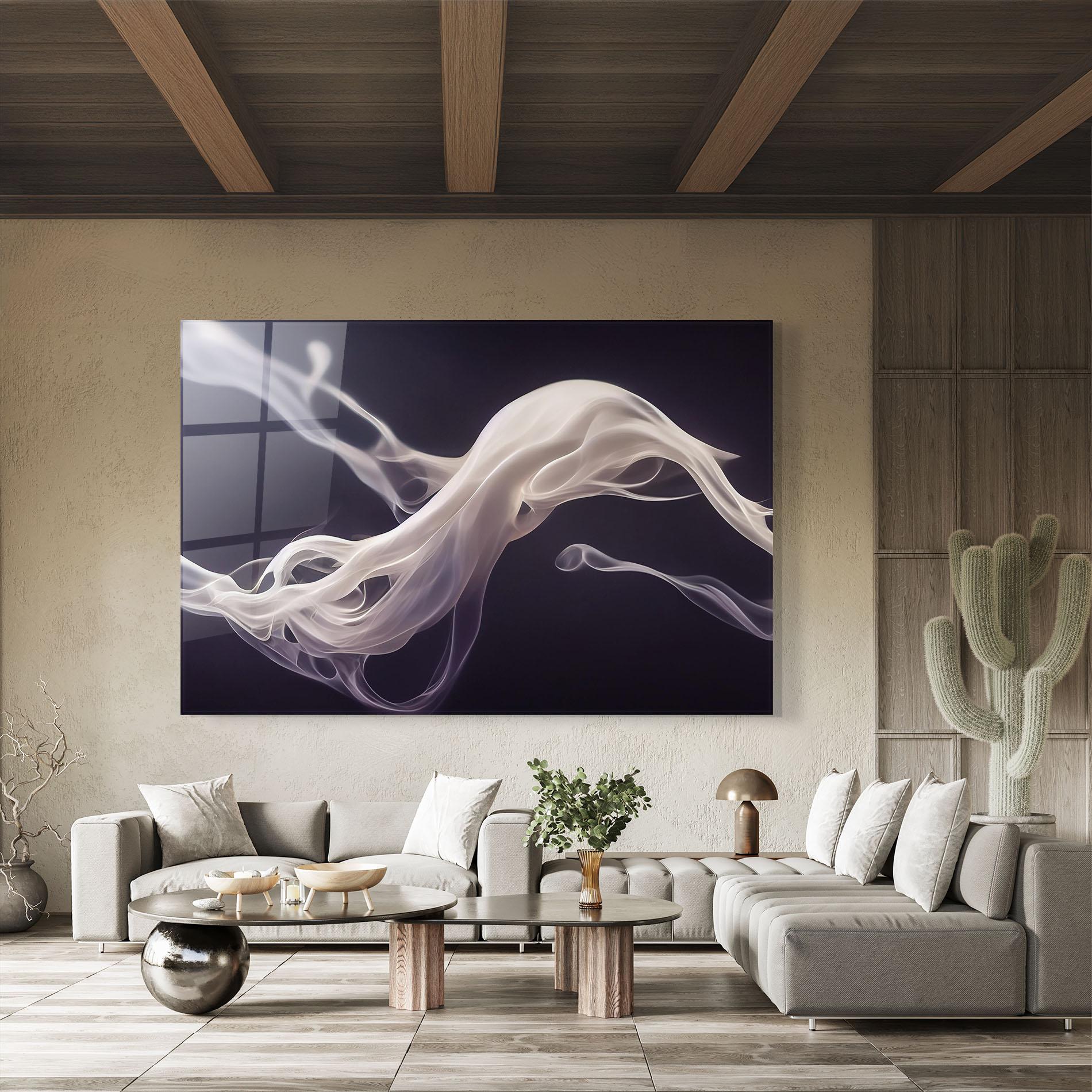 Üvegkép Grey Smoke mockup 8