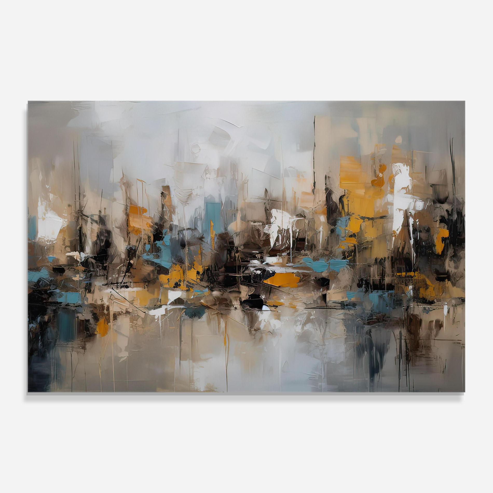 Üvegkép Abstract Los Angeles mockup 0