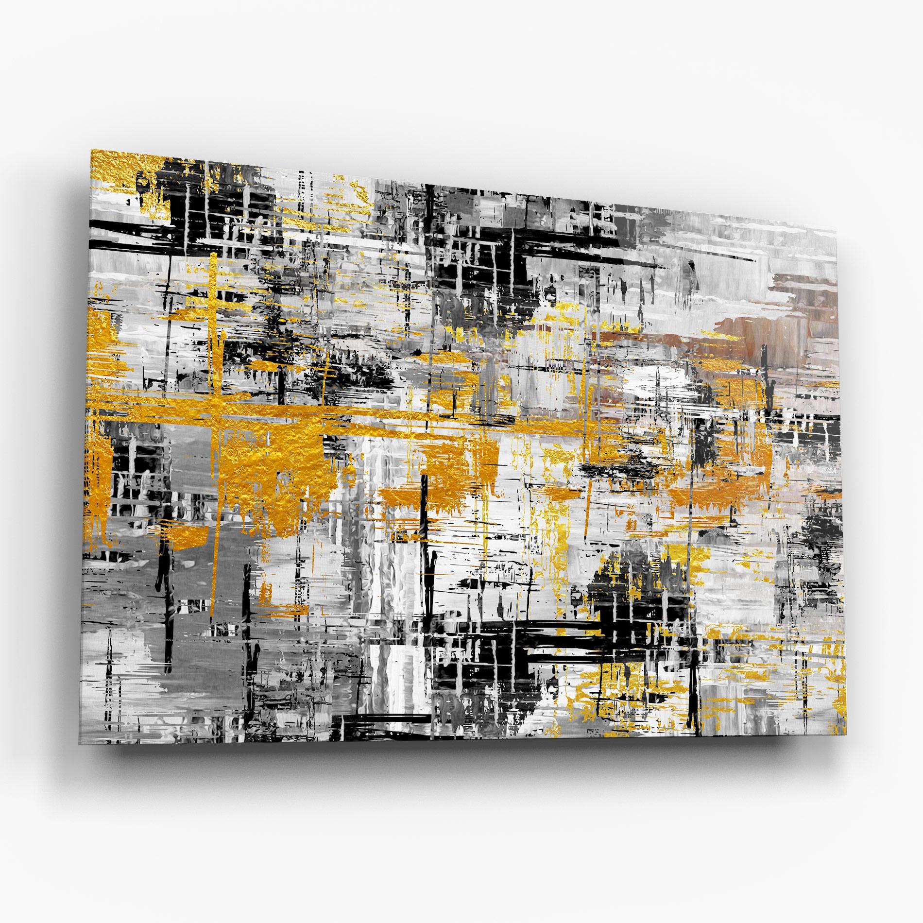 Üvegkép Abstract Mix Color mockup 6