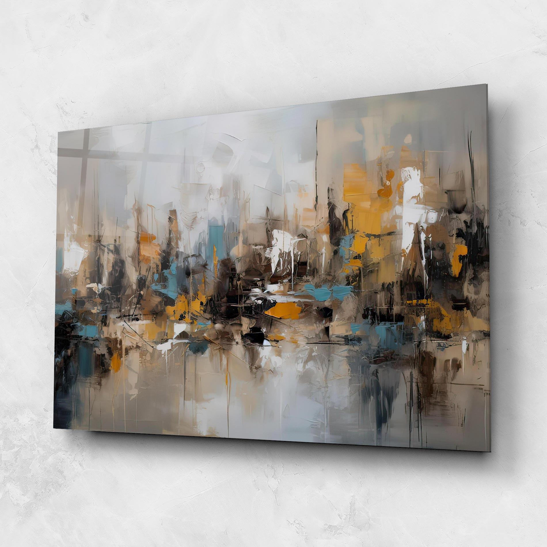 Üvegkép Abstract Los Angeles mockup 1