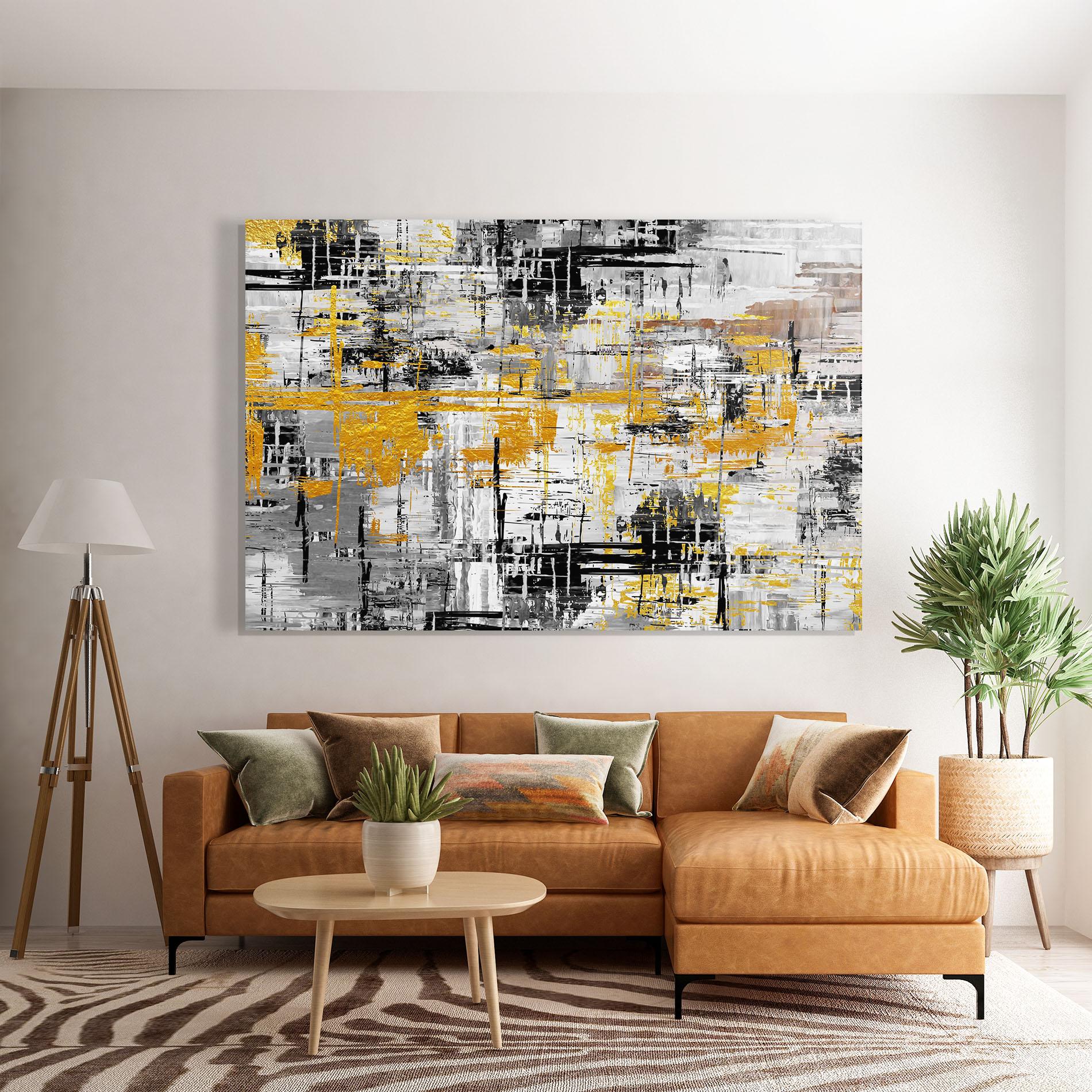 Üvegkép Abstract Mix Color mockup 7