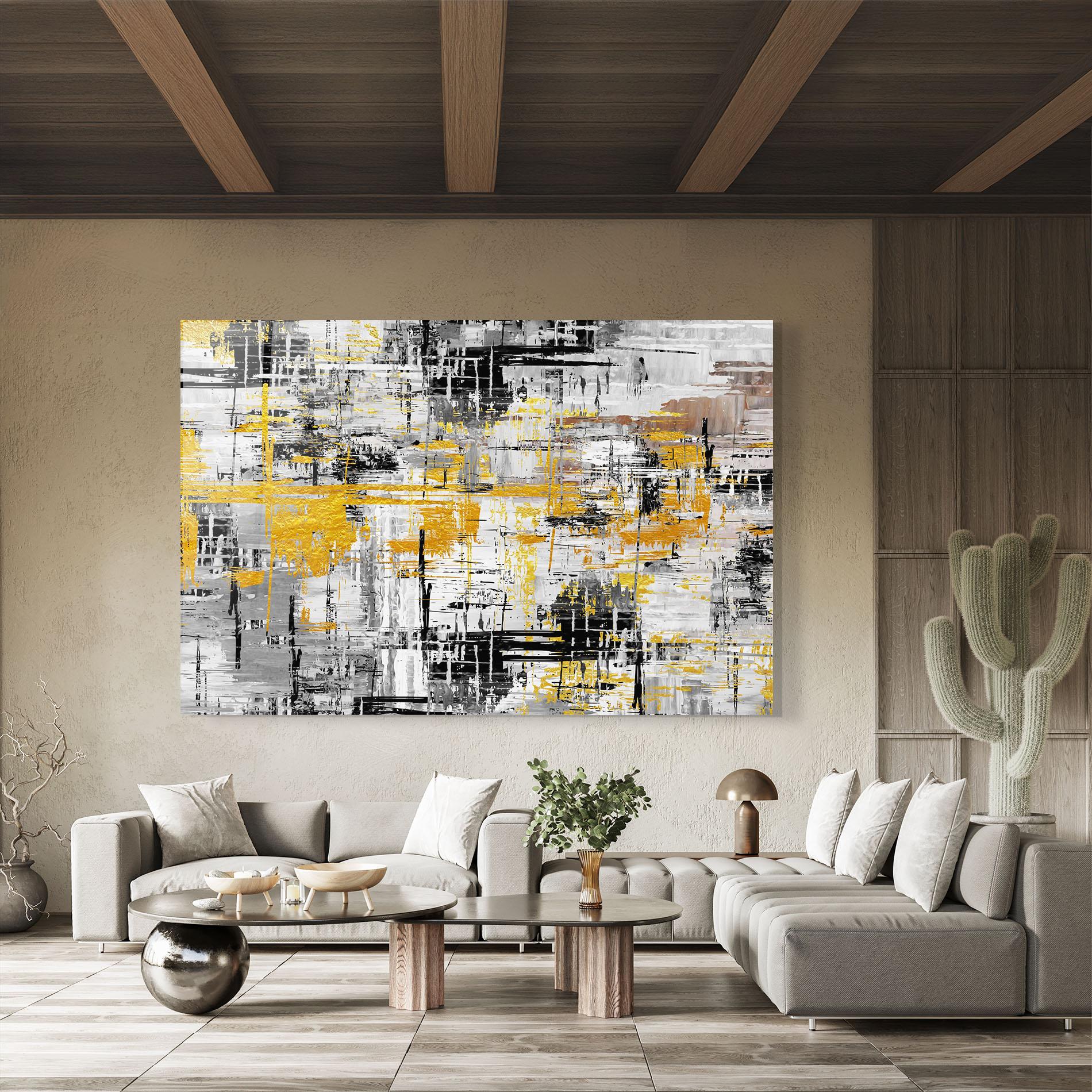 Üvegkép Abstract Mix Color mockup 8