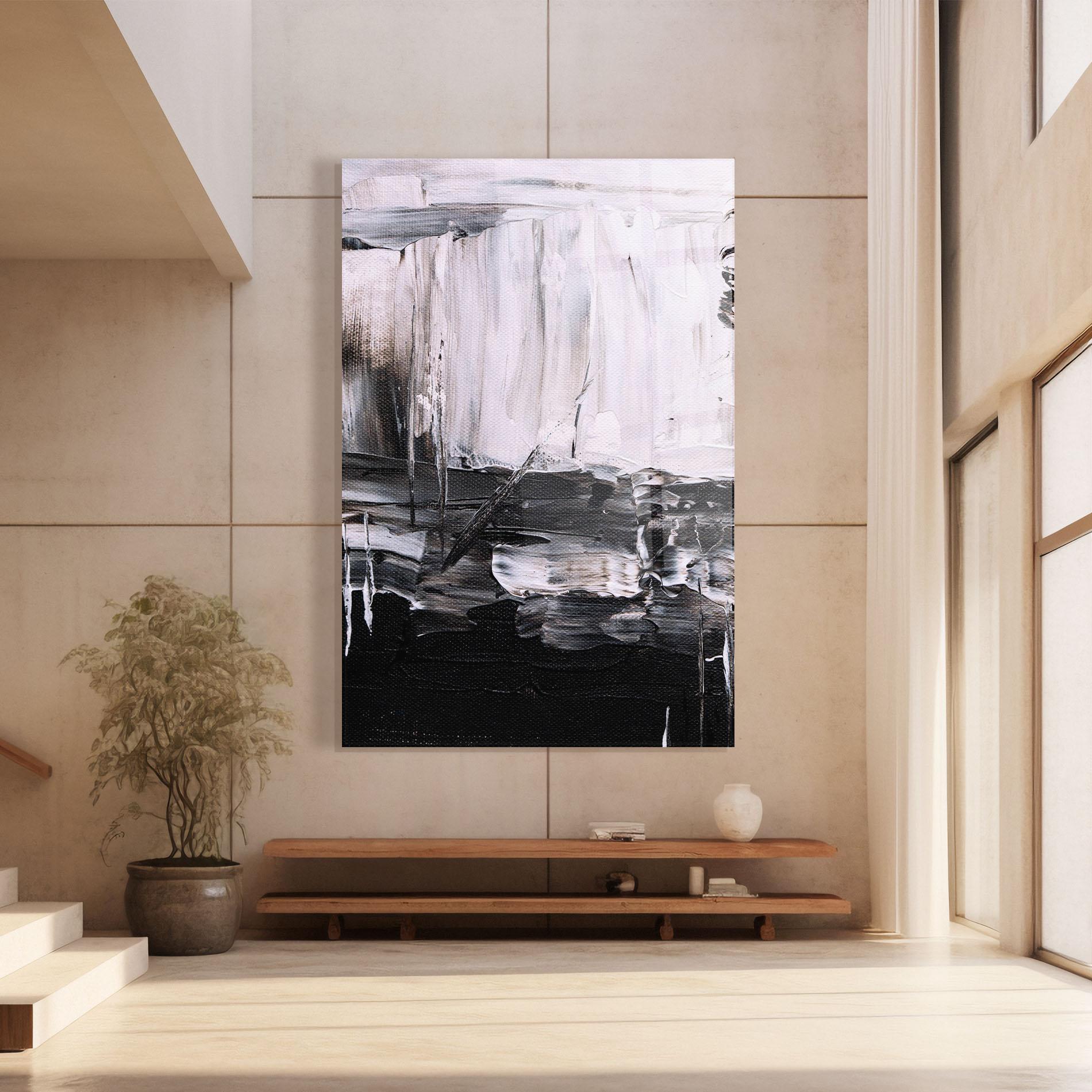 Üvegkép Abstract Paintings mockup 8