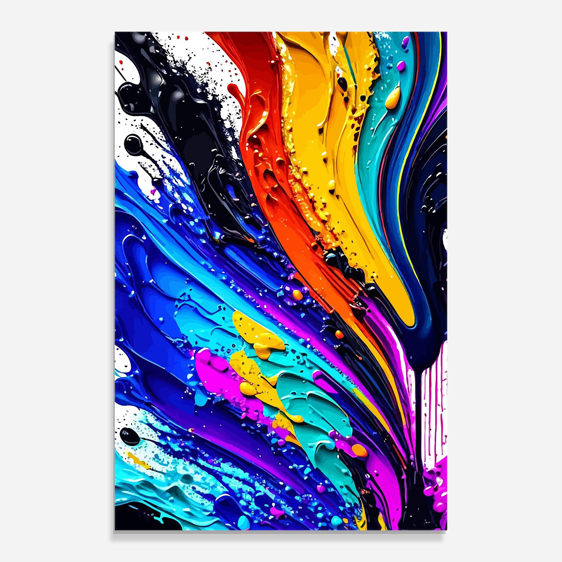 Üvegkép Beautiful Splash mockup 0