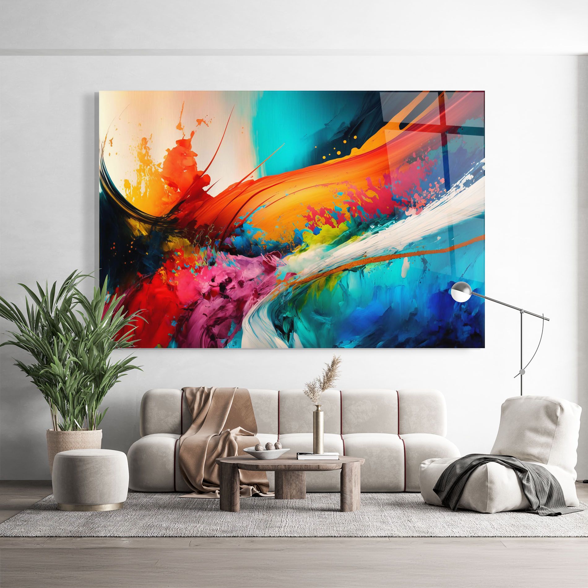 Art Brush Strokes mockup 9