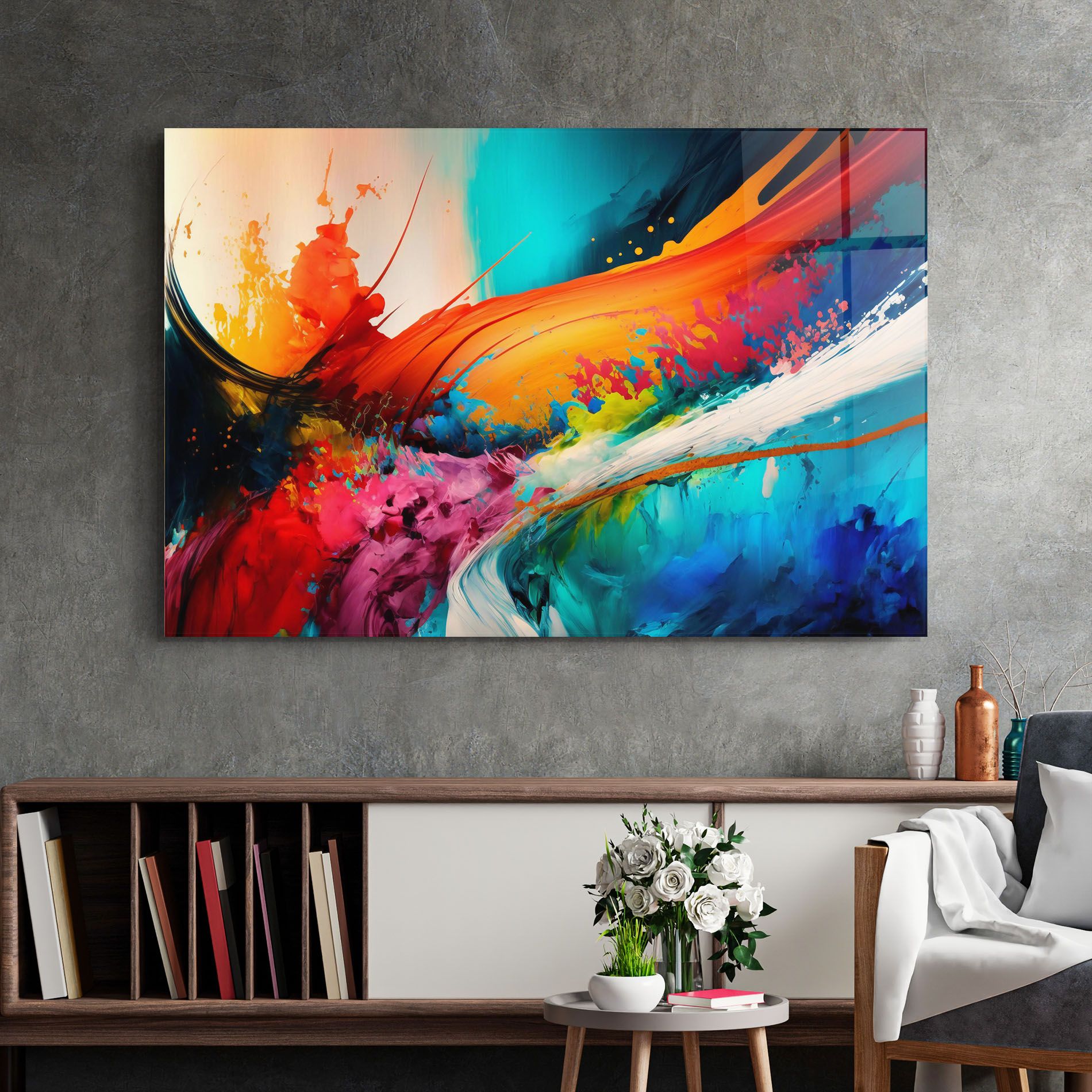 Art Brush Strokes mockup 2