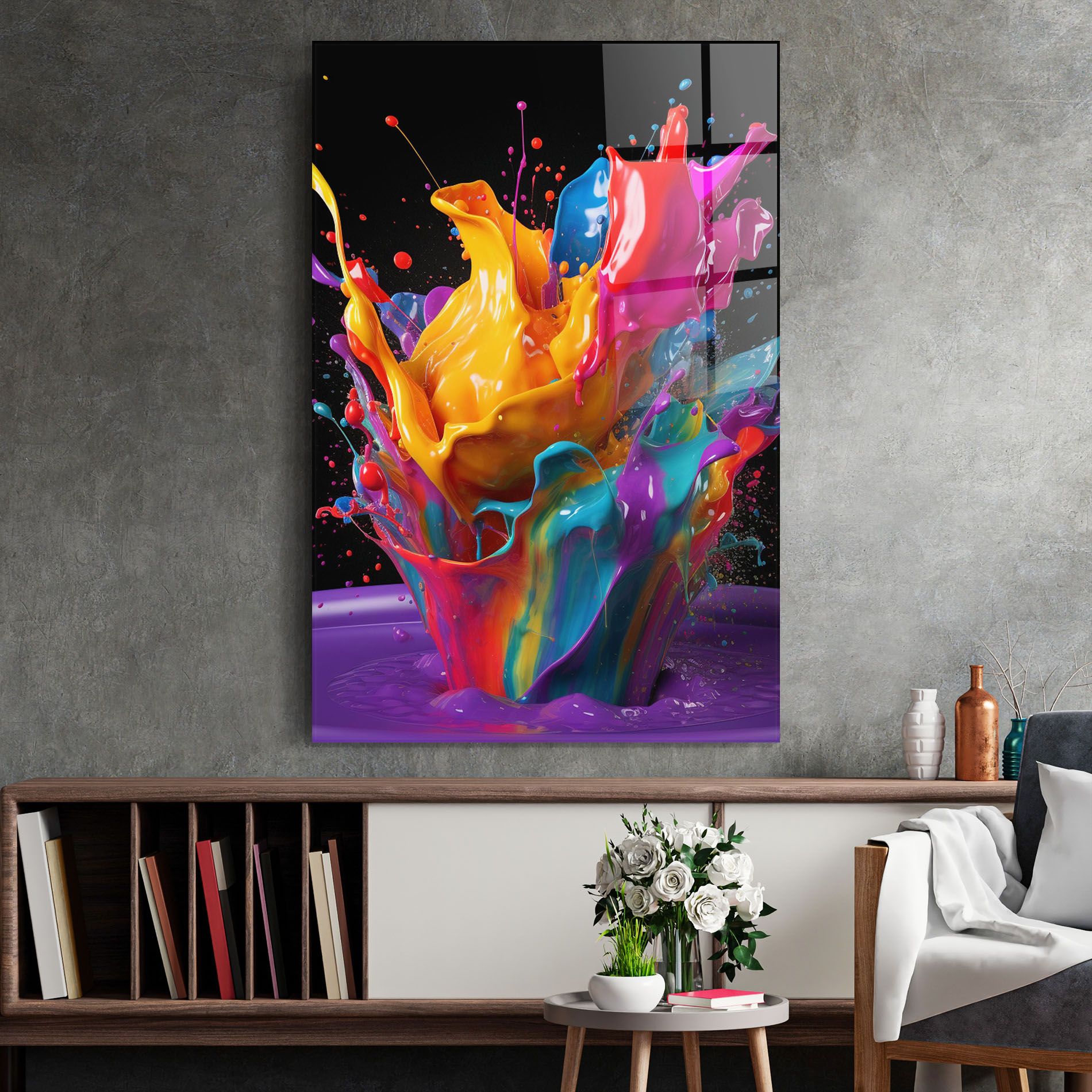 Brightly Color Splashing mockup 2