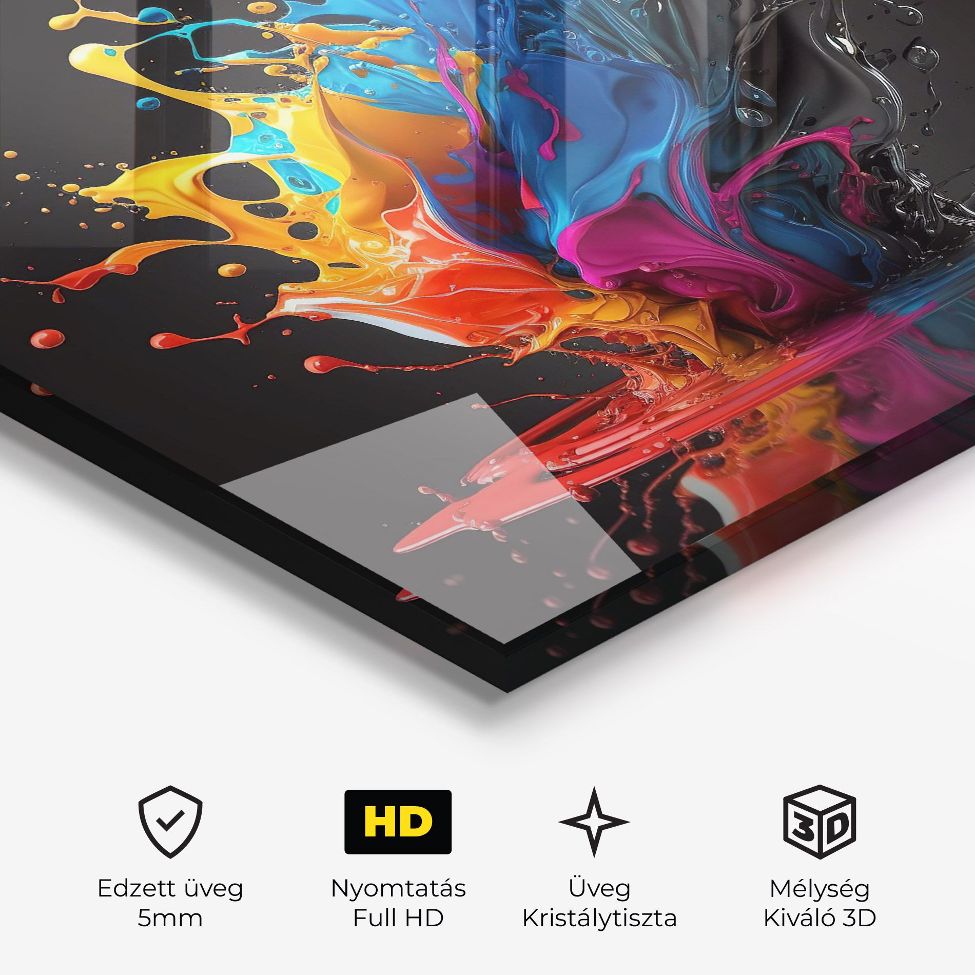 Black Blue Splash mockup 3