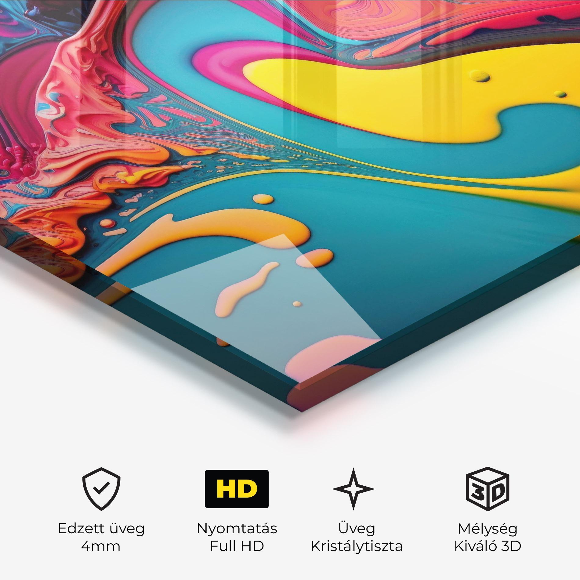 Üvegkép Acrylic Close Up mockup 3