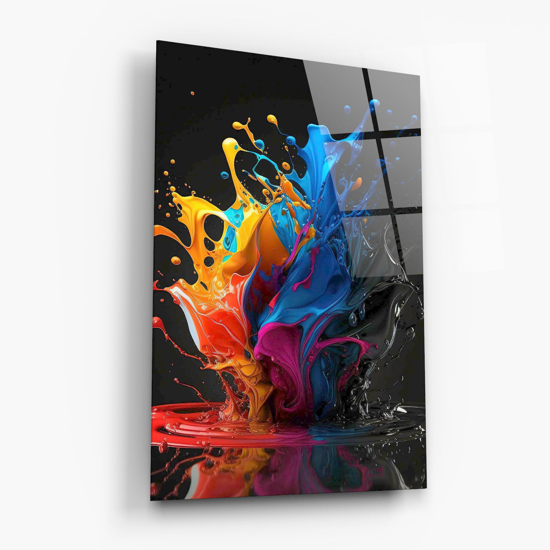 Black Blue Splash mockup 6