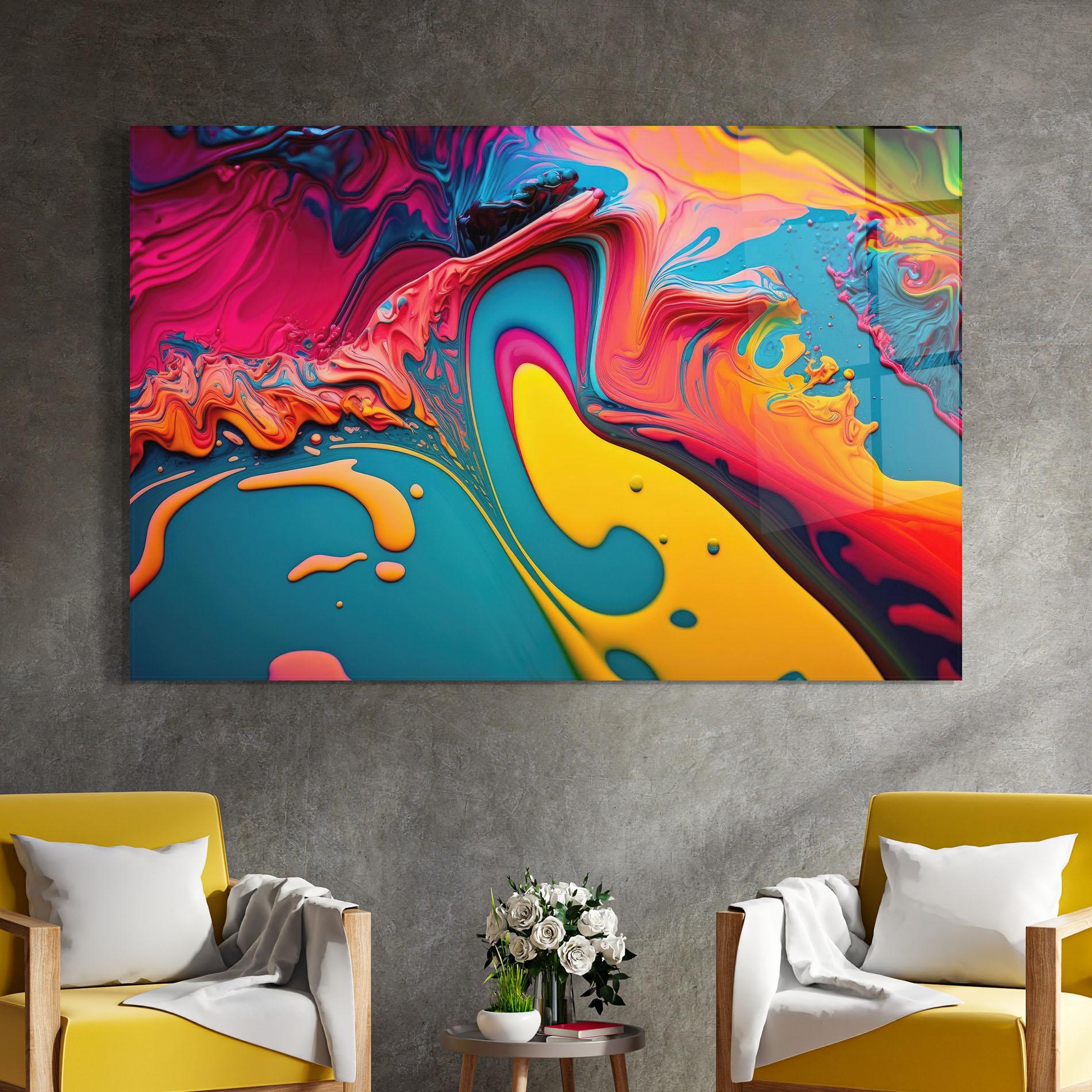 Üvegkép Acrylic Close Up mockup 4