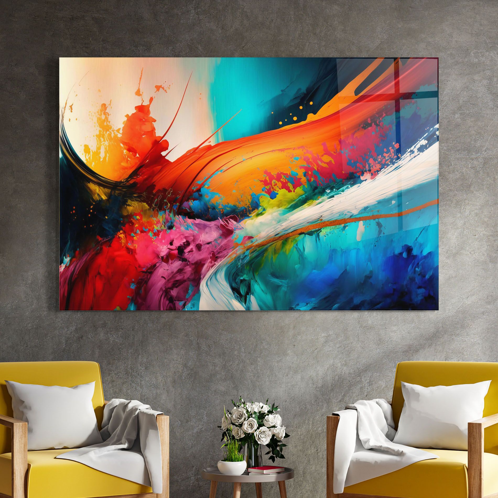 Art Brush Strokes mockup 4