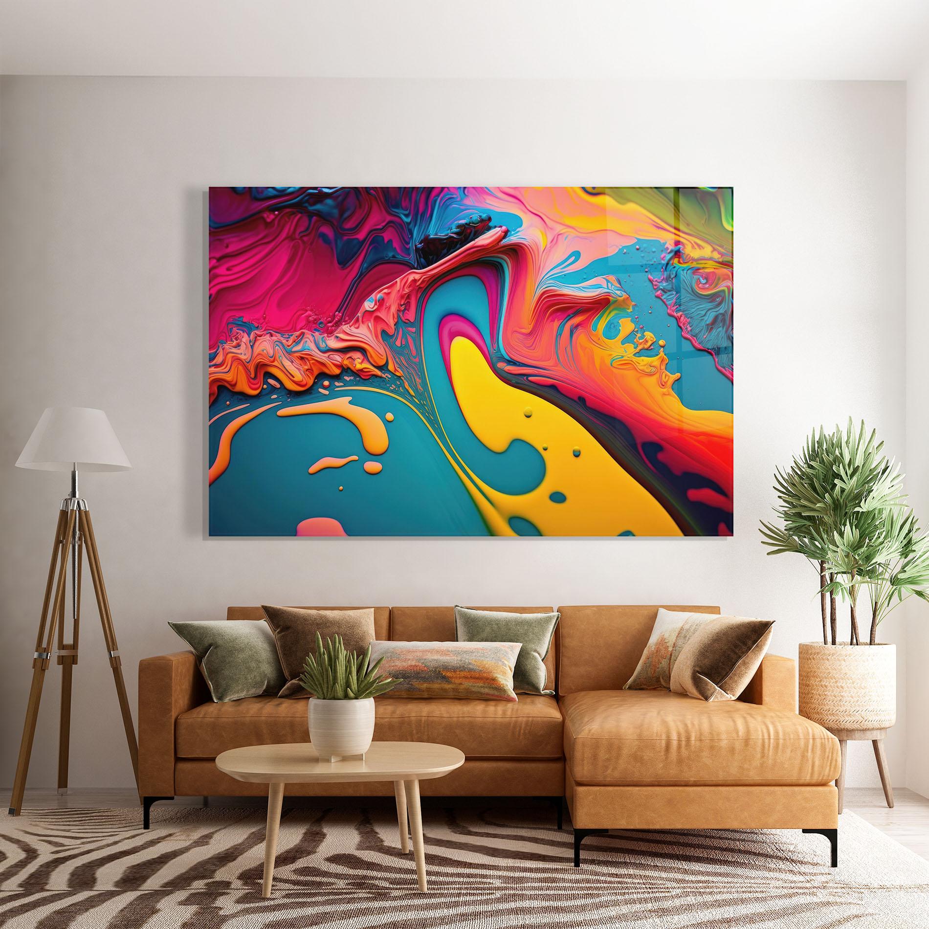 Üvegkép Acrylic Close Up mockup 7