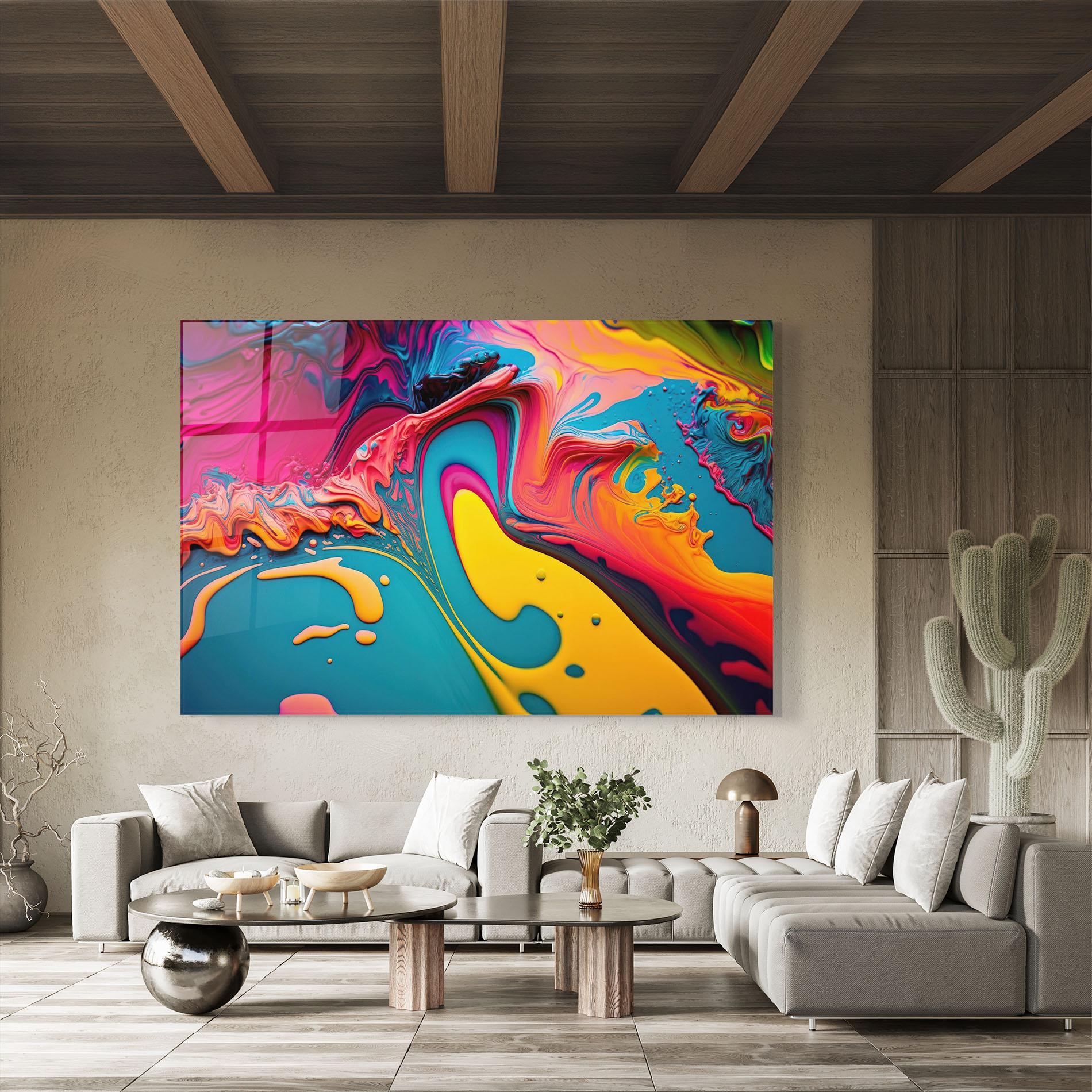 Üvegkép Acrylic Close Up mockup 8