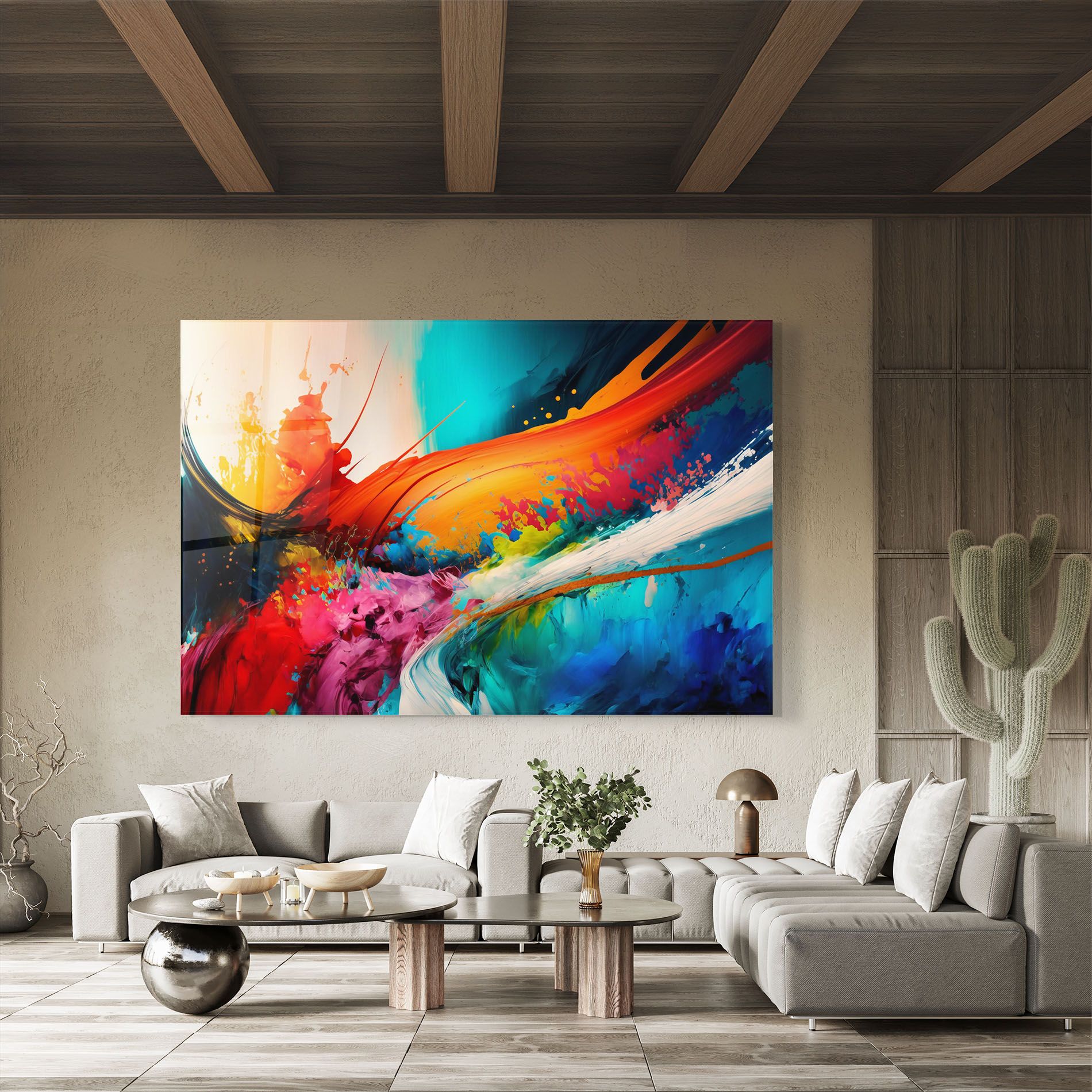 Art Brush Strokes mockup 8