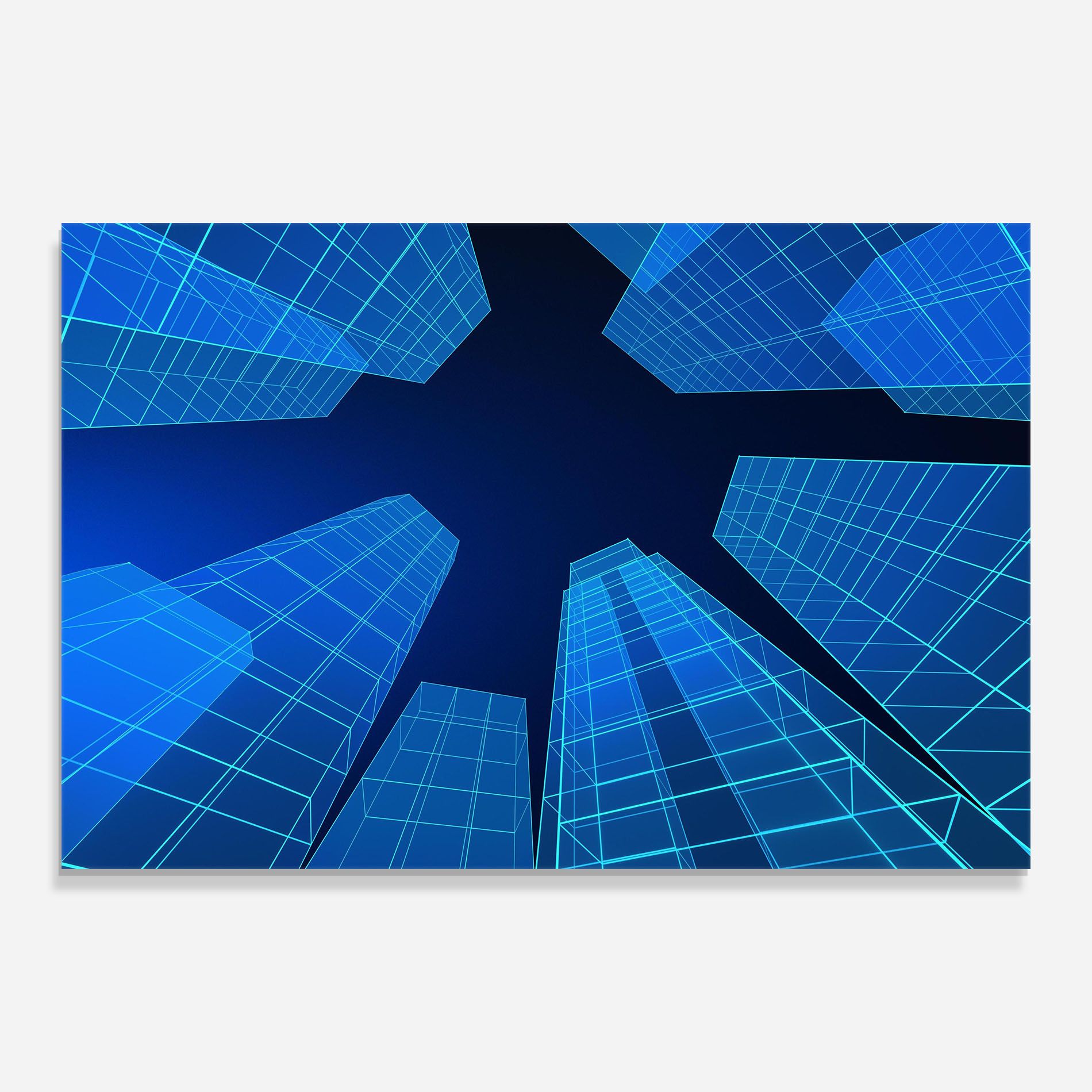 Blue Buildings mockup 0