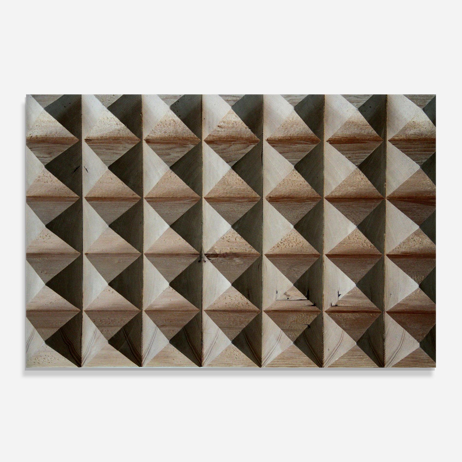 Üvegkép Cream Pyramid mockup 0