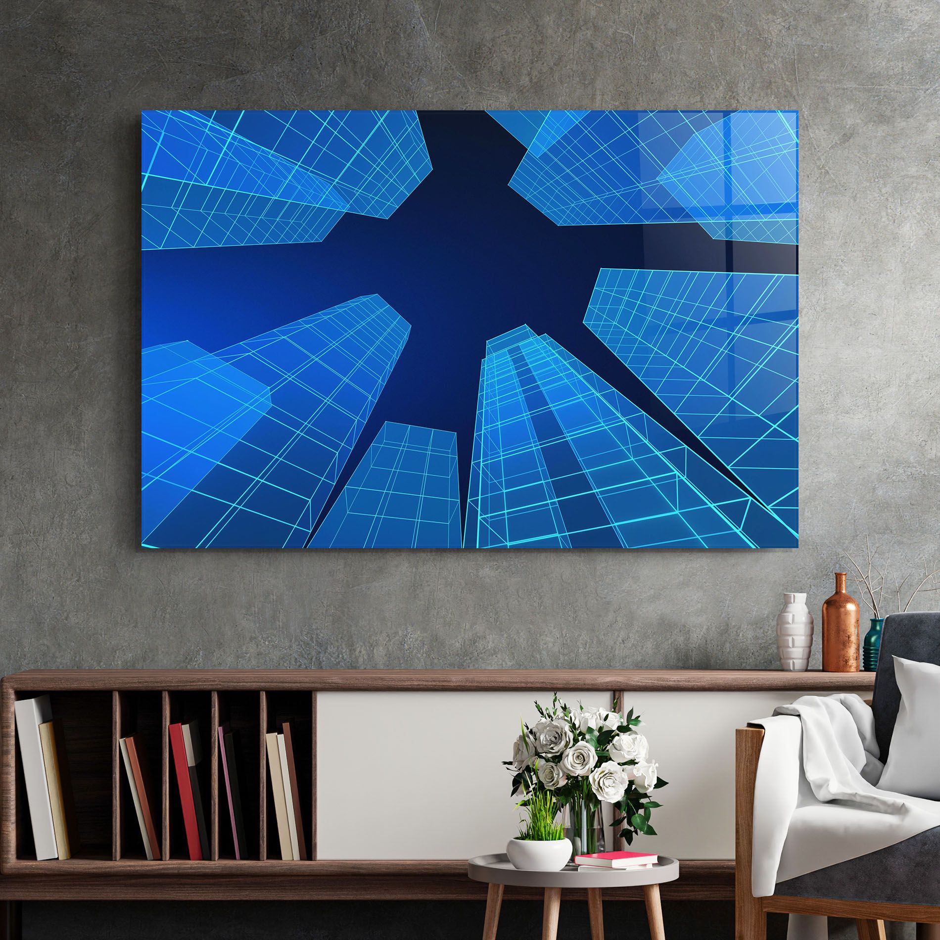 Blue Buildings mockup 2